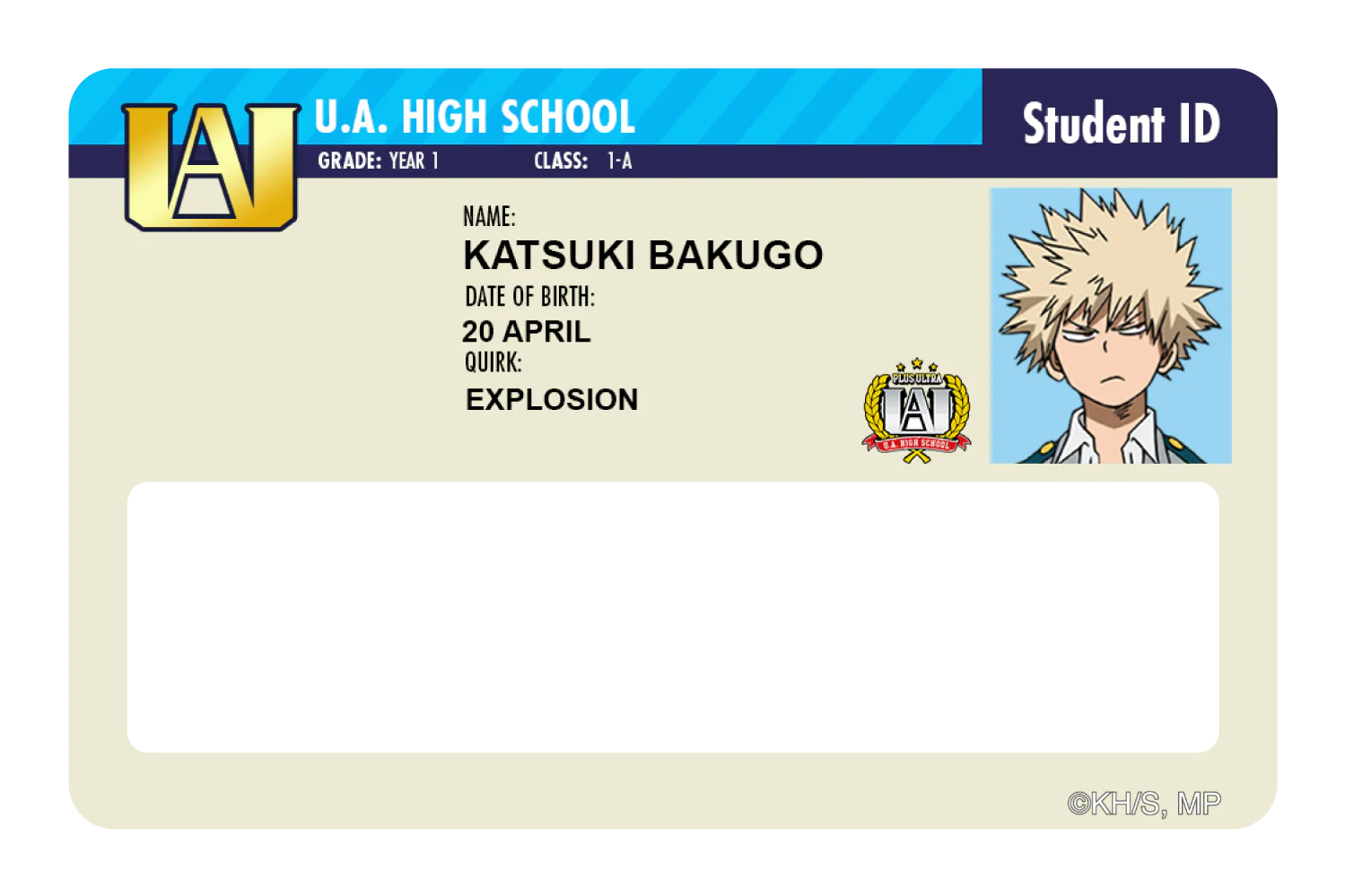 Student ID - Katsuki Bakugo - Image 6