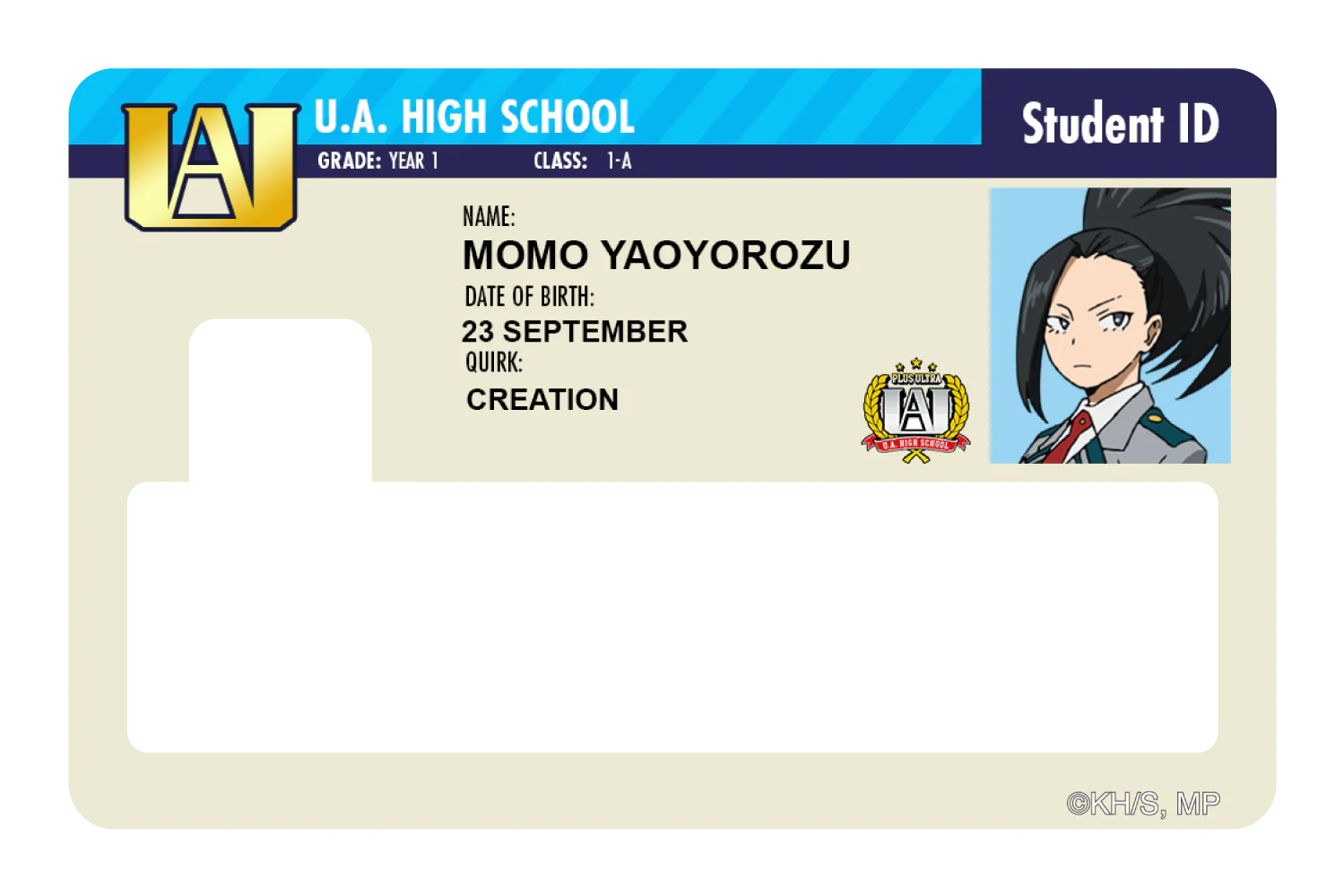 Student ID - Momo Yaoyorozu - Image 4