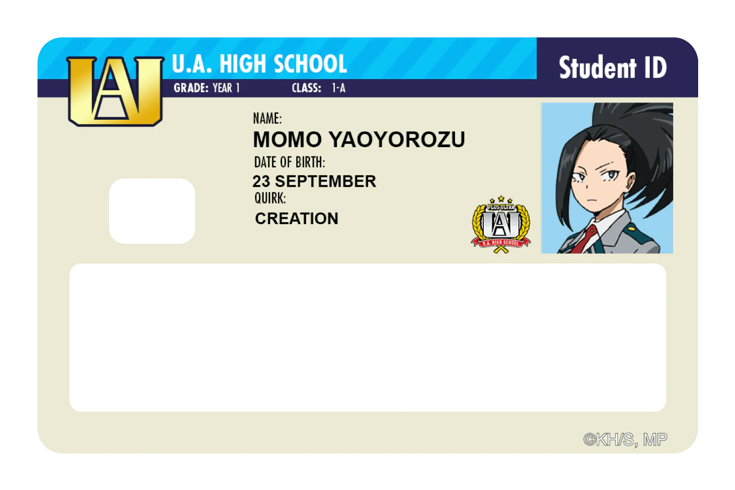 Student ID - Momo Yaoyorozu - Image 5