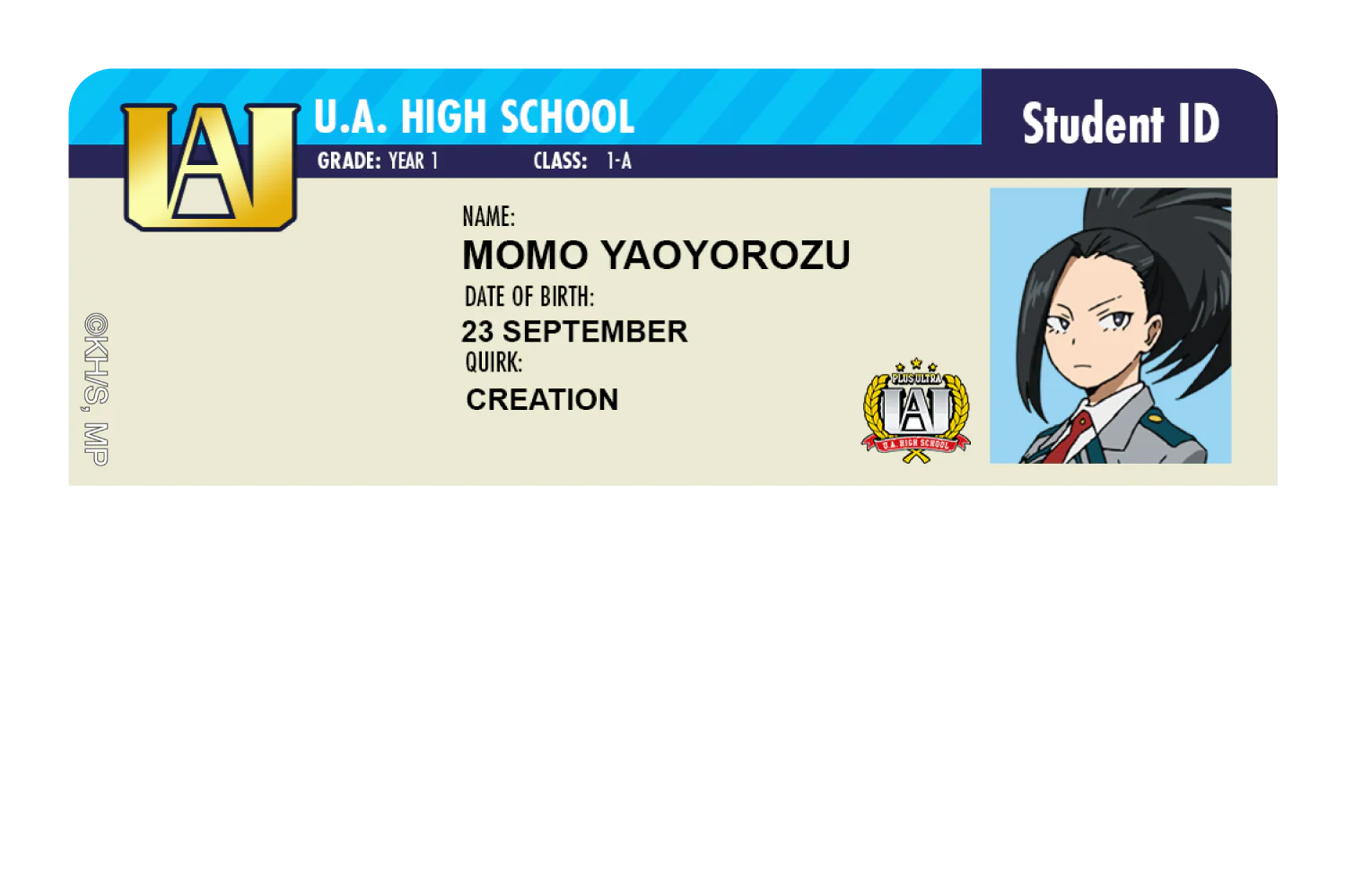Student ID - Momo Yaoyorozu - Image 9