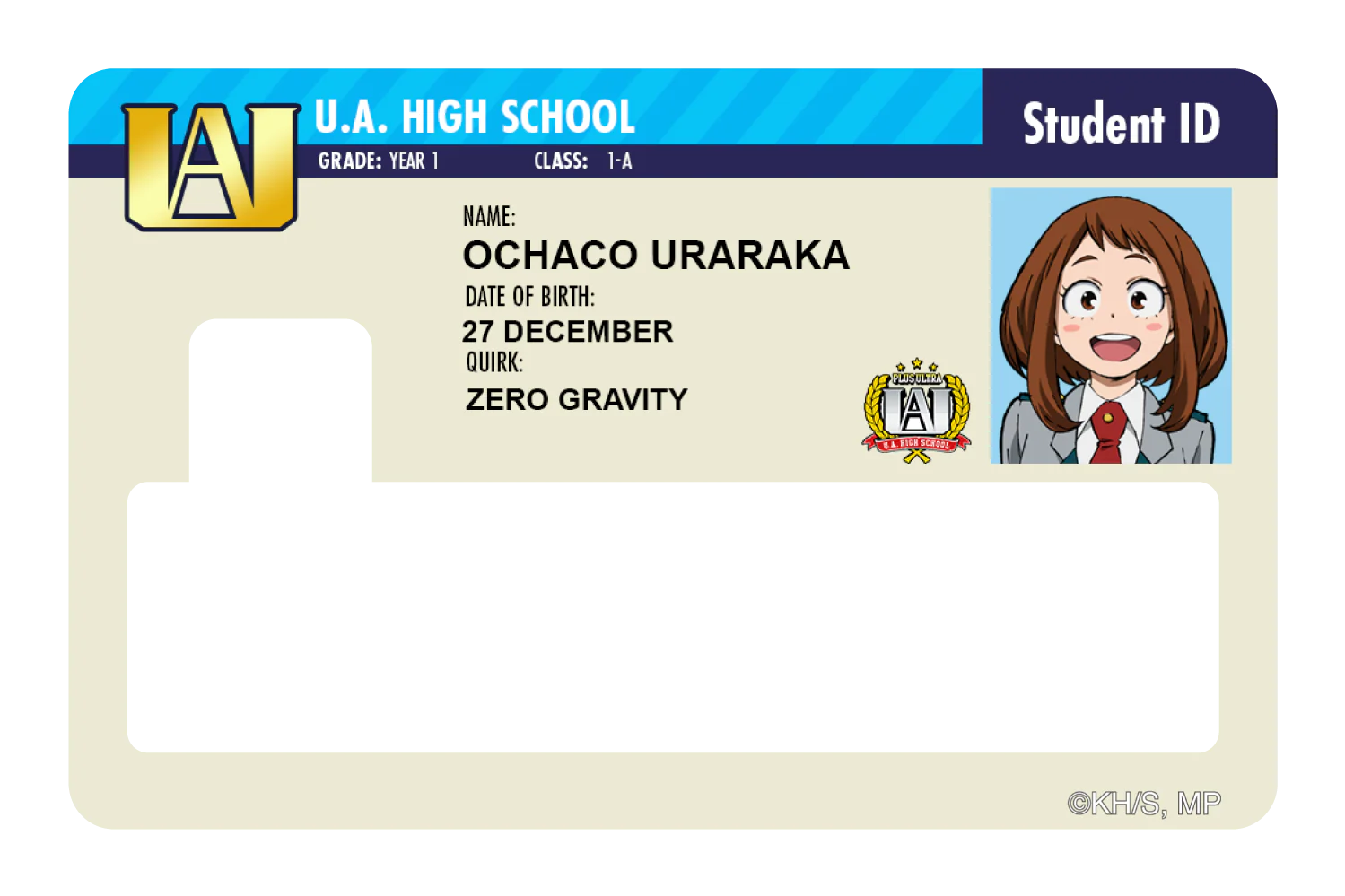 Student ID - Ochaco Uraraka - Image 4