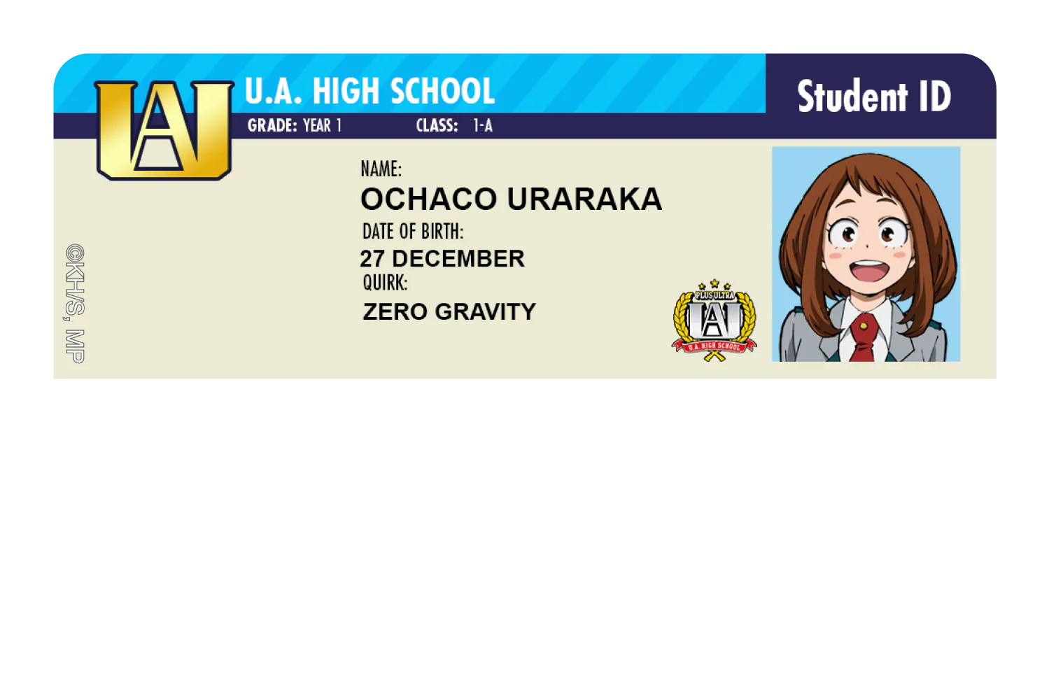 Student ID - Ochaco Uraraka - Image 9