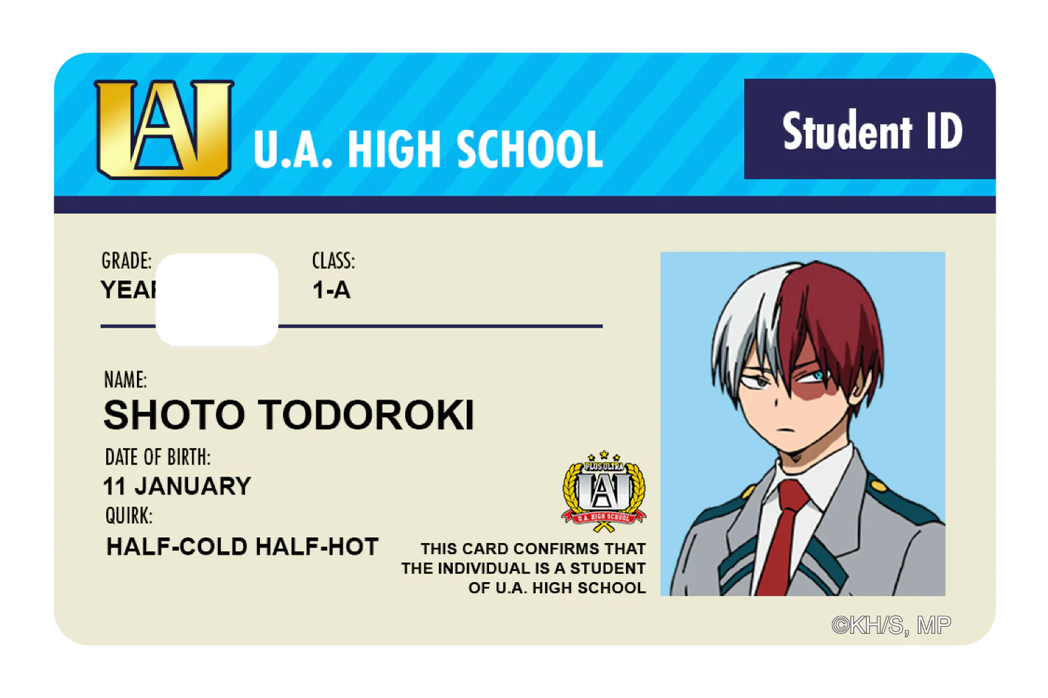 Student ID - Shoto Todoroki - Image 2