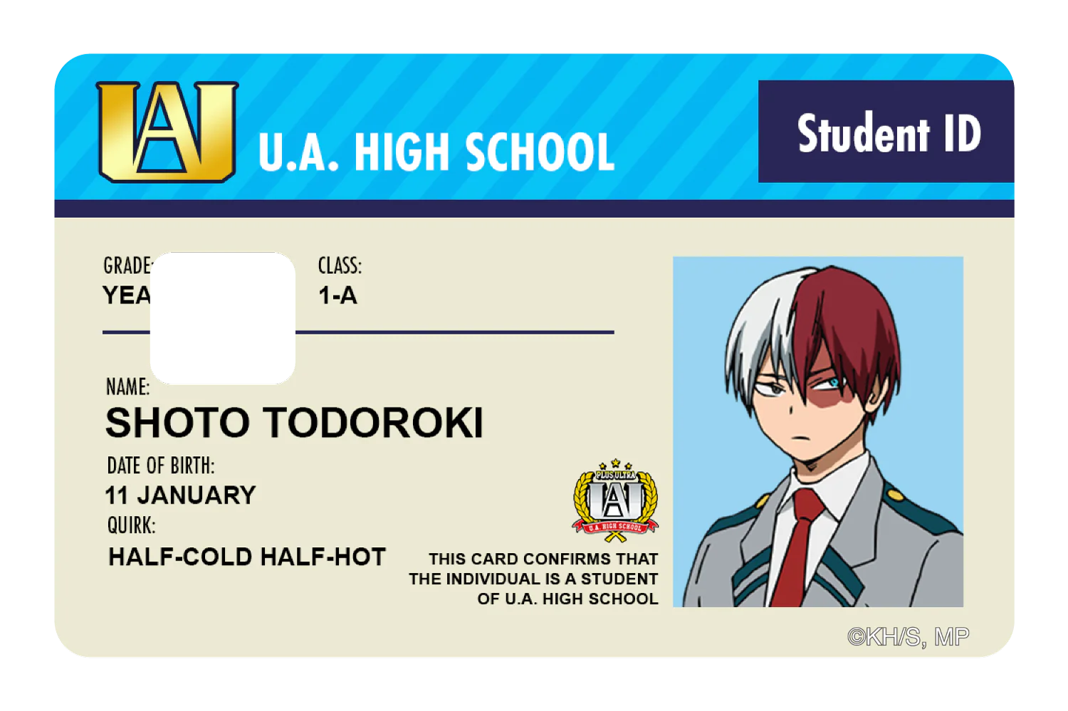 Student ID - Shoto Todoroki - Image 3