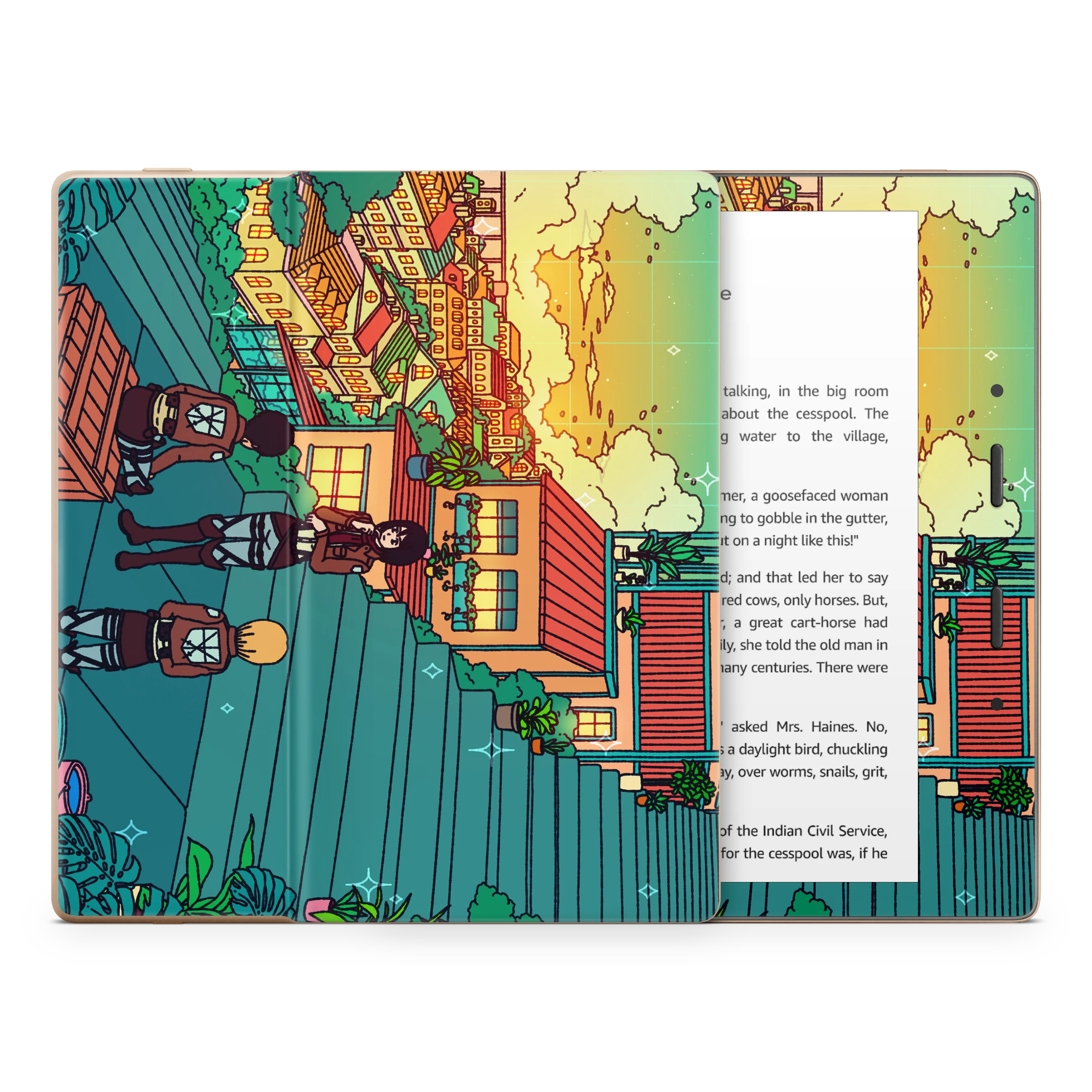 Titan and friends Kindle Skin - Image 3