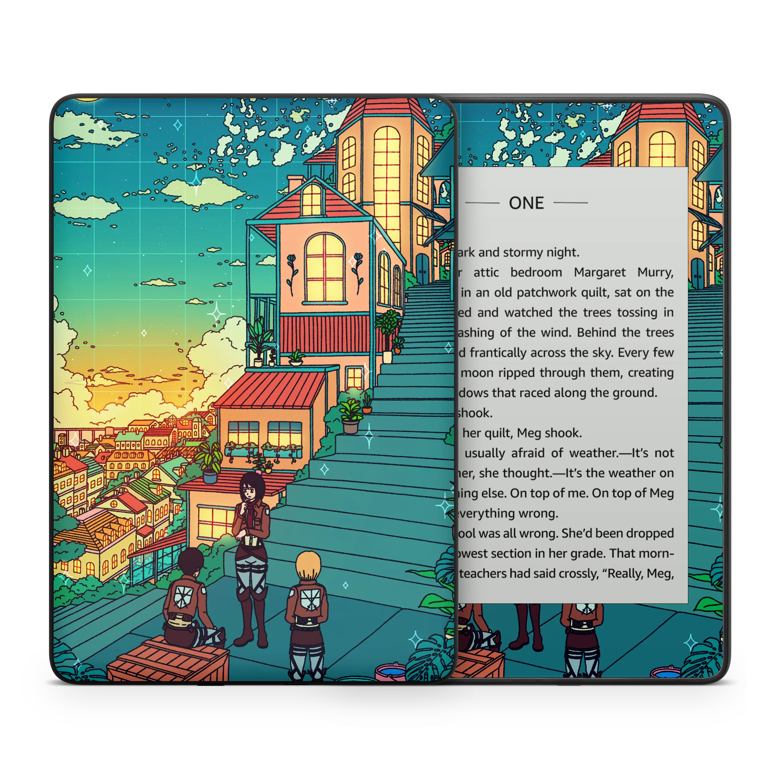 Titan and friends Kindle Skin - Image 6