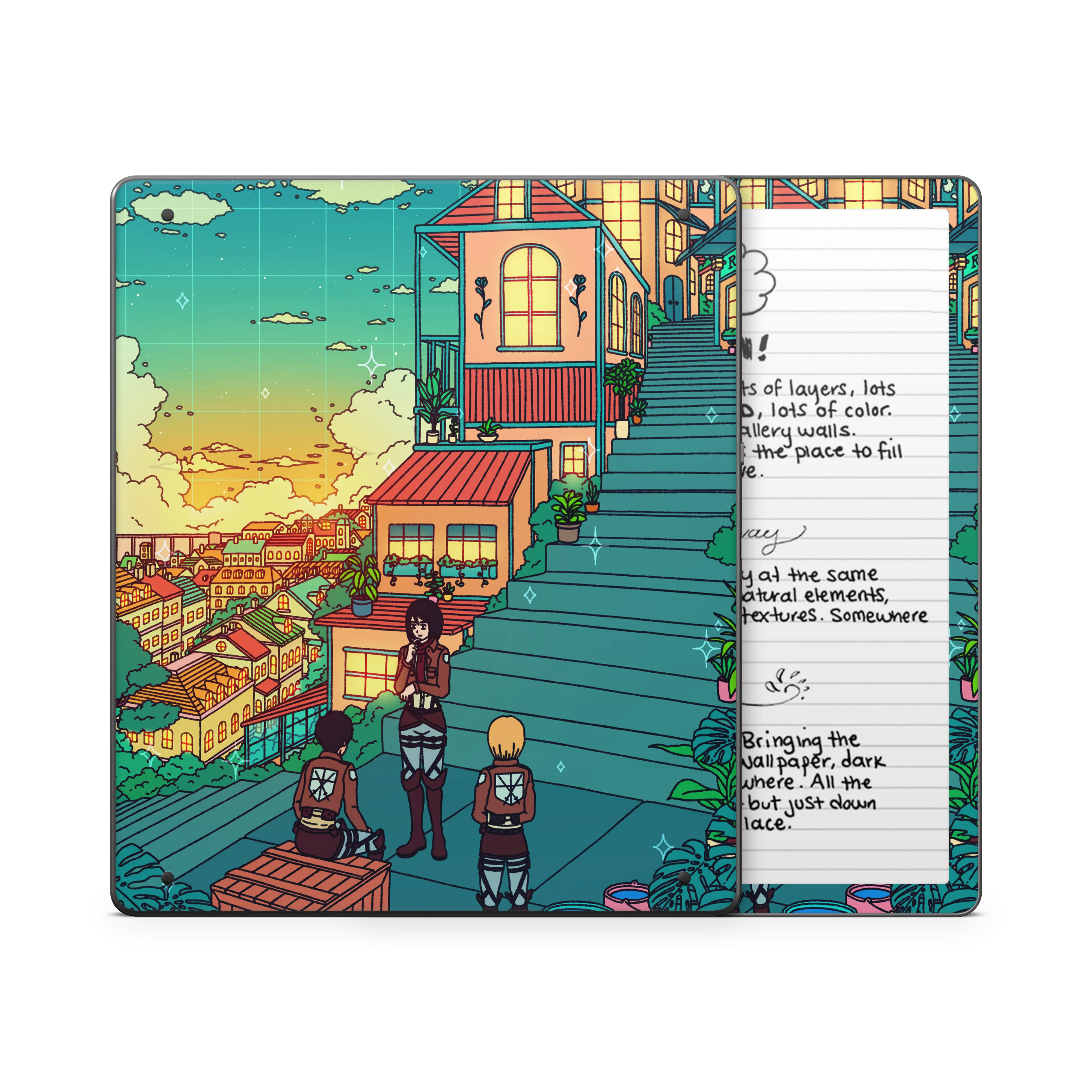 Titan and friends Kindle Skin - Image 7