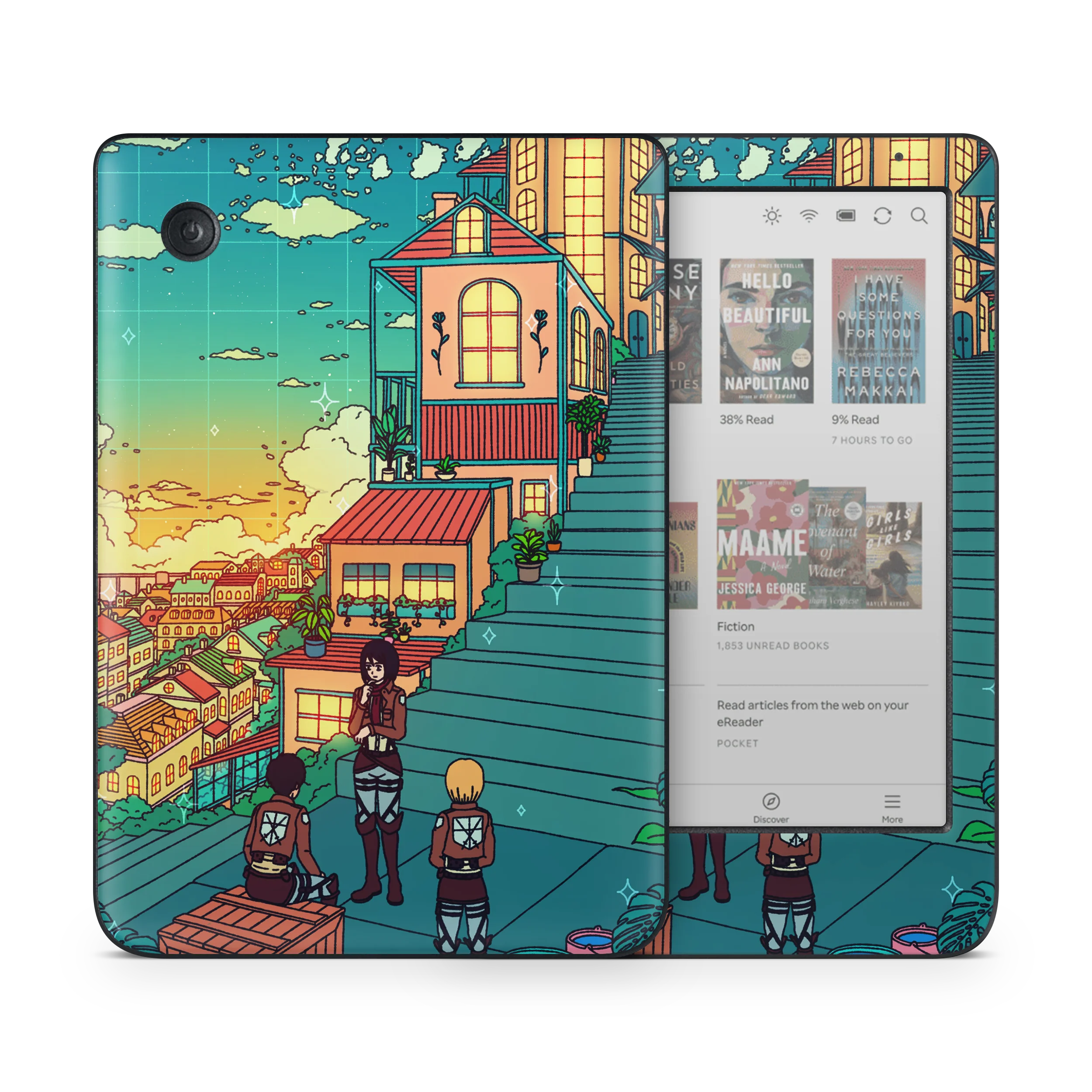 Titan and friends Kobo Skin - Image 2