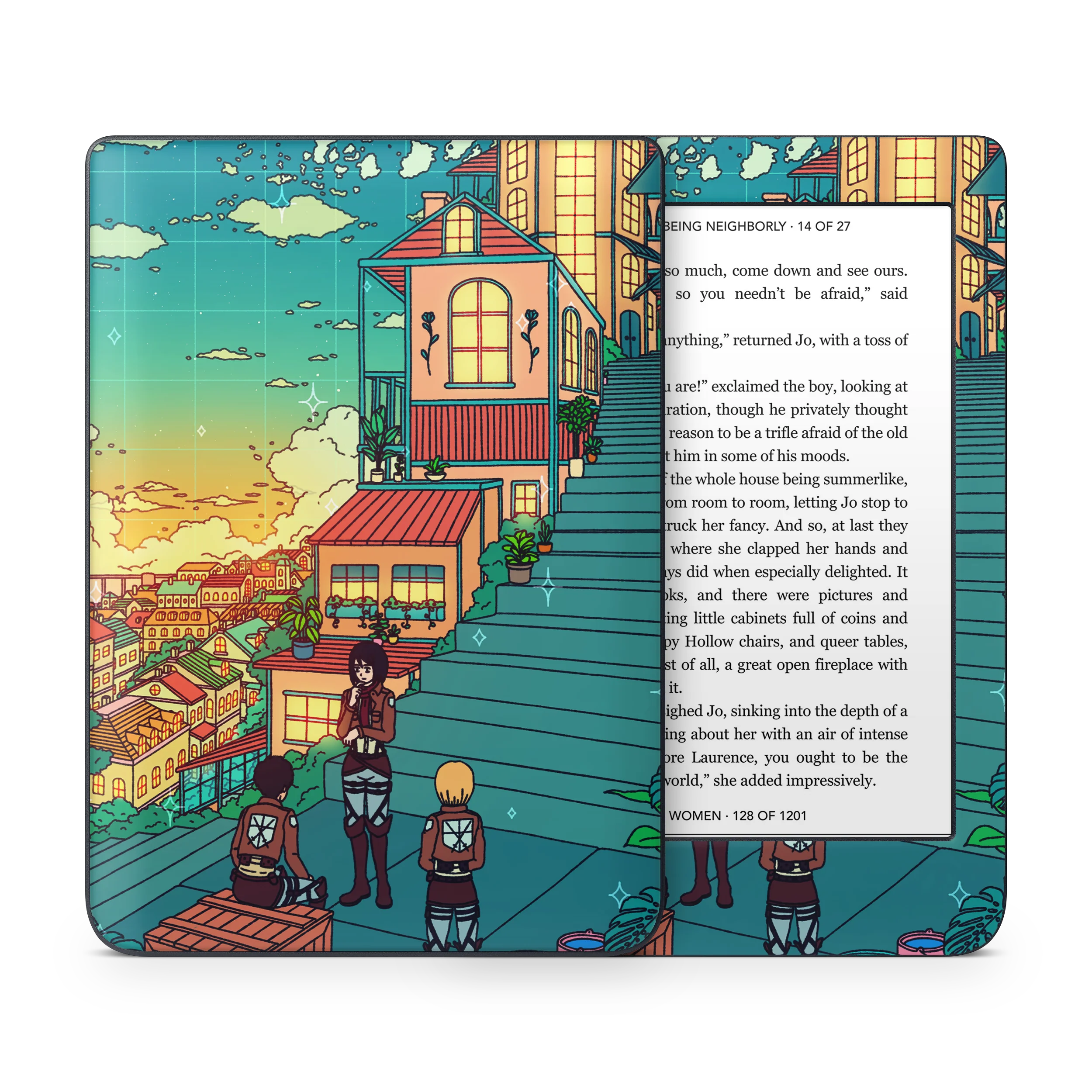 Titan and friends Kobo Skin - Image 4