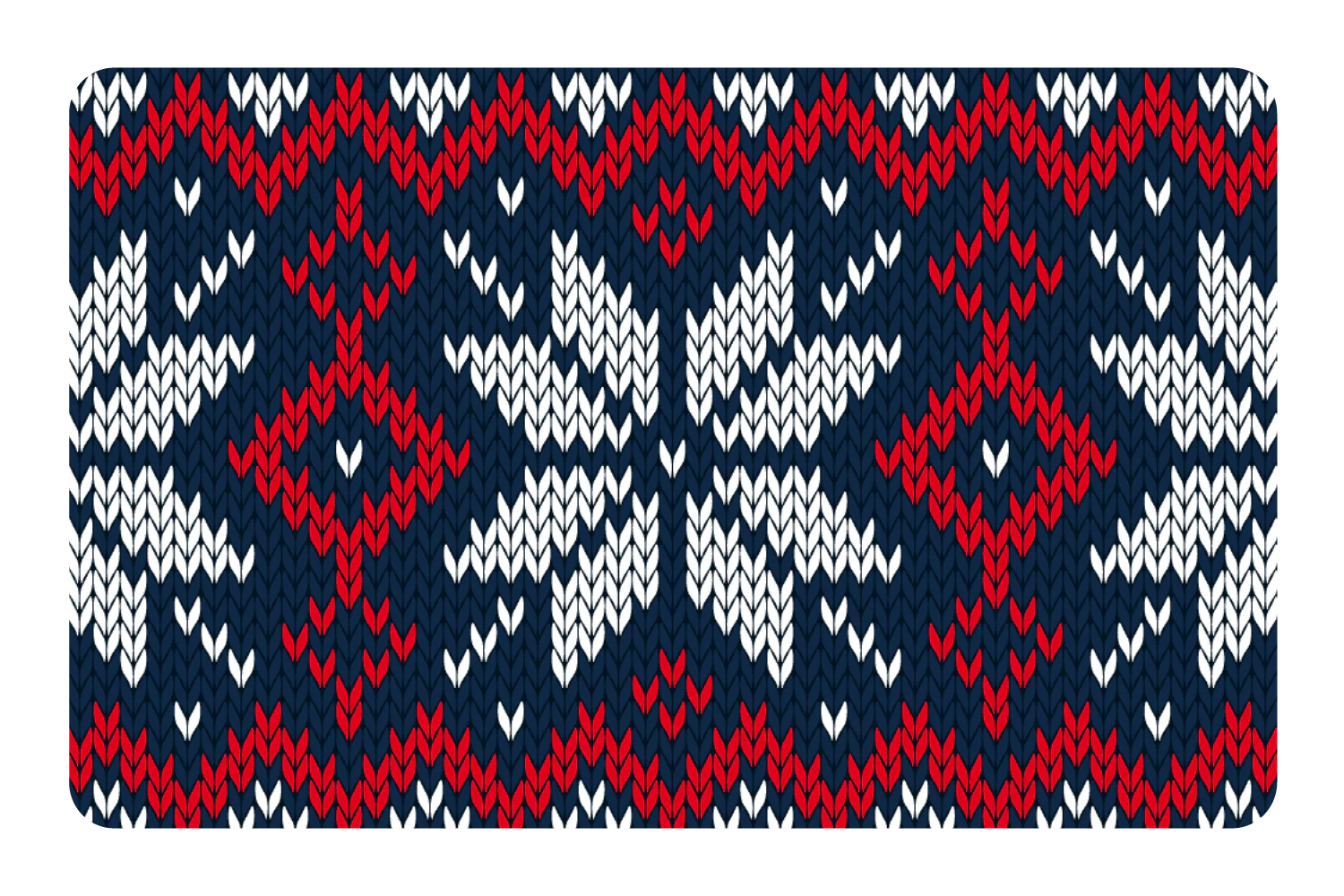 Ugly Xmas Sweater Snow Flakes