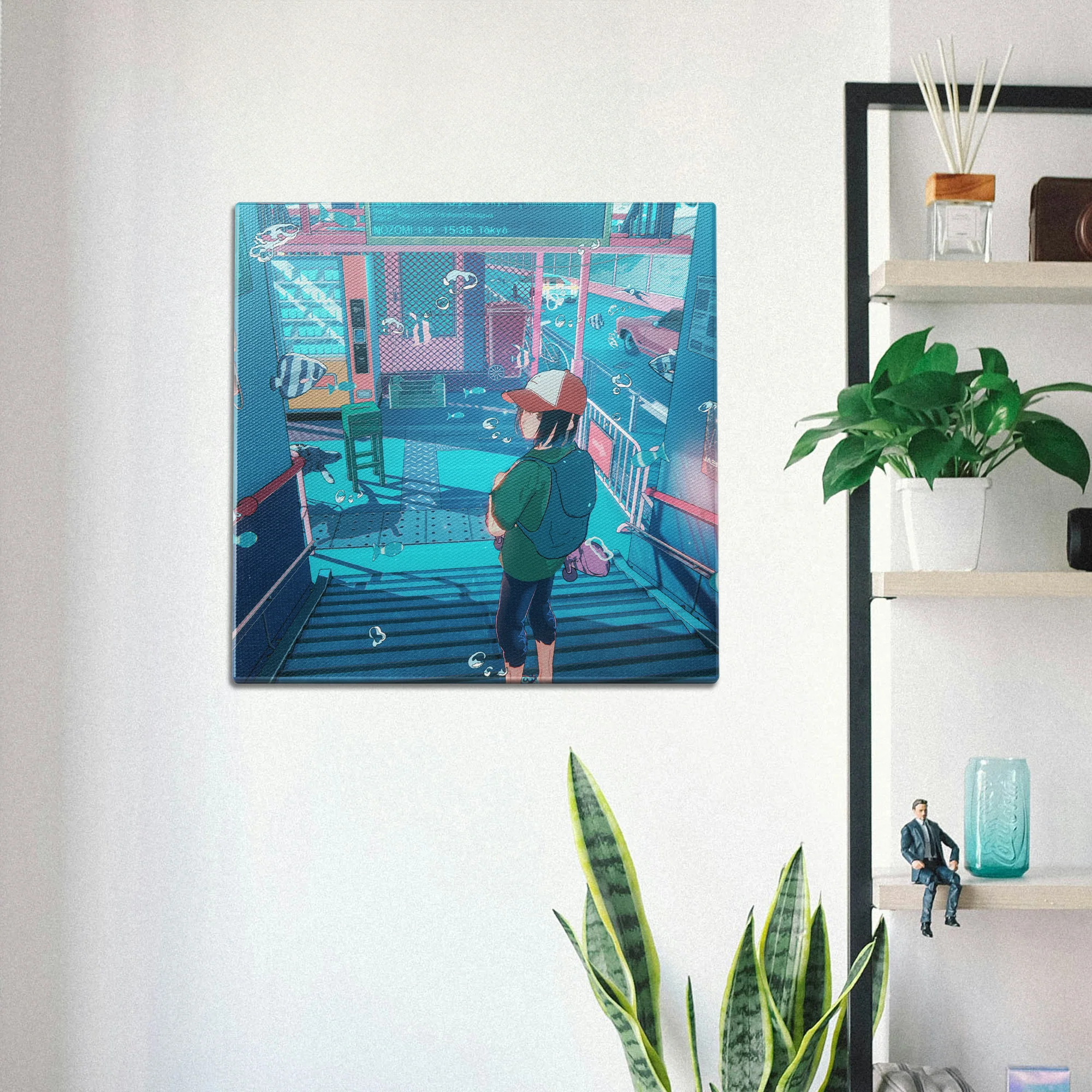 Anime Stairs Wall Art - Image 2