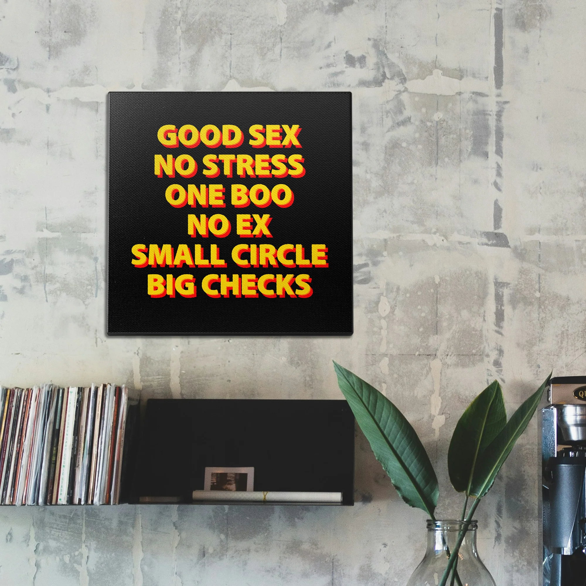 Good Sex No Stress Wall Art - Image 2