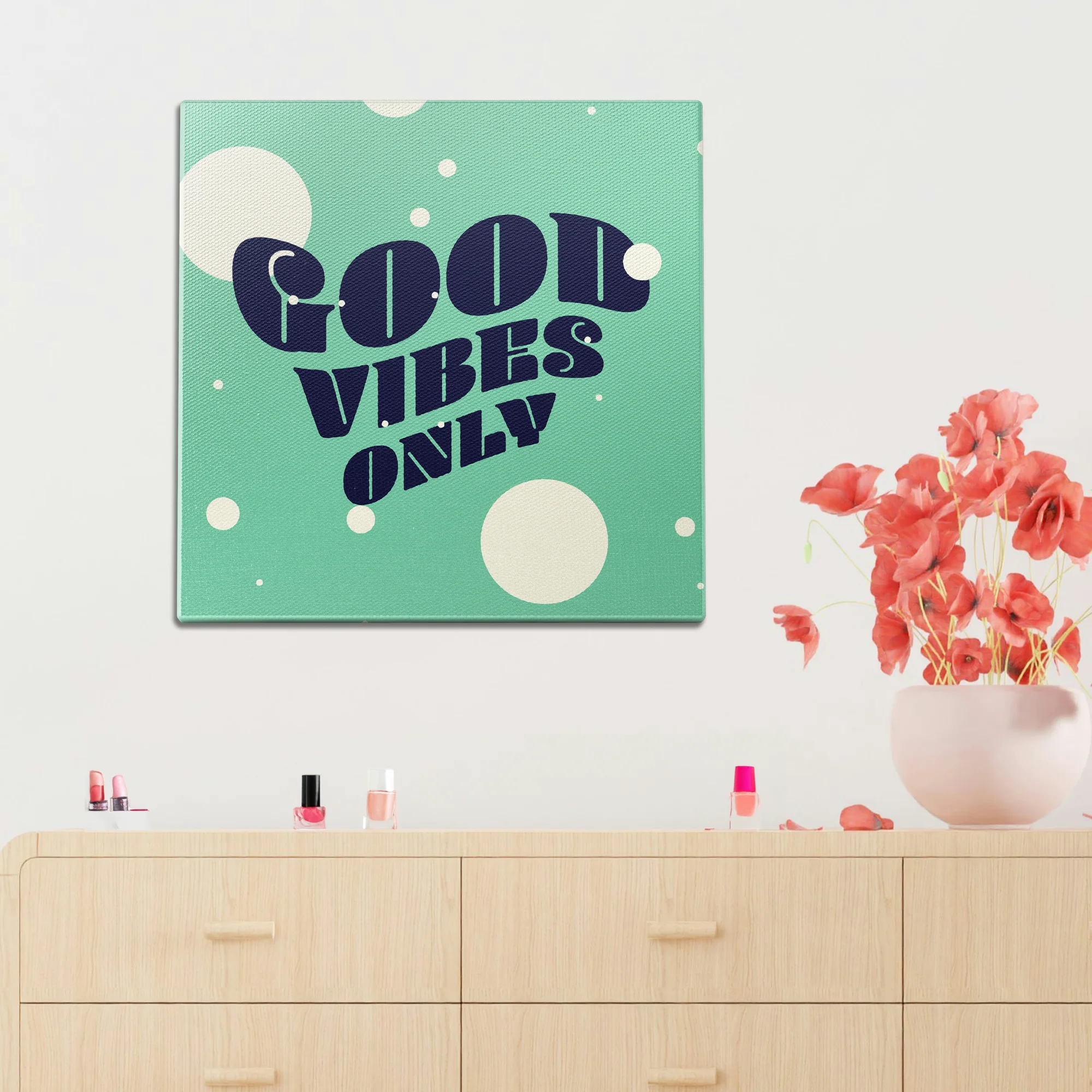 Good Vibes Only Wall Art - Image 2