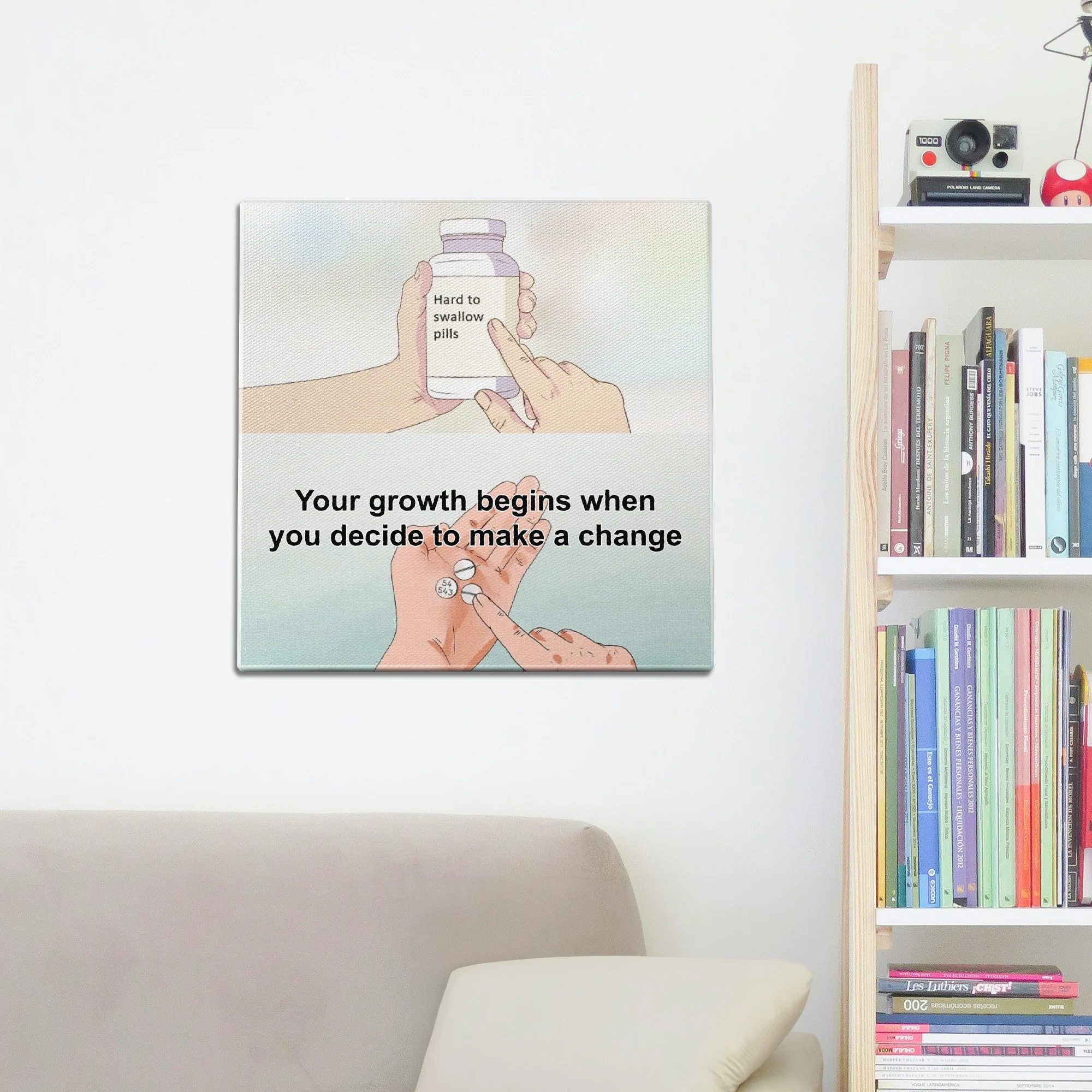 Hard Pill to Swallow Wall Art - Image 2