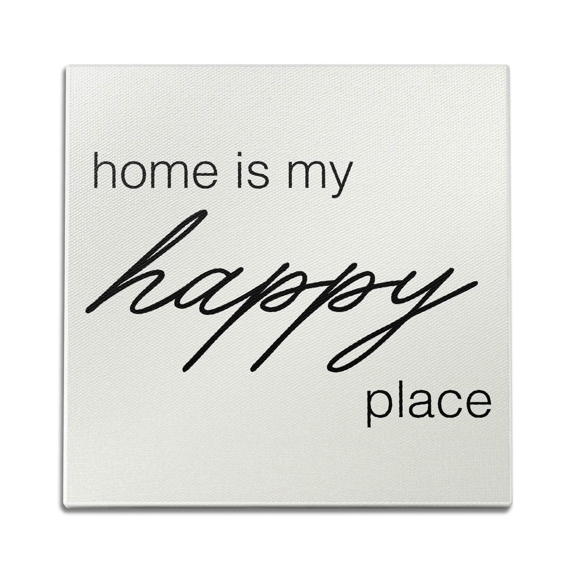 Home Is My Happy Place Wall Art