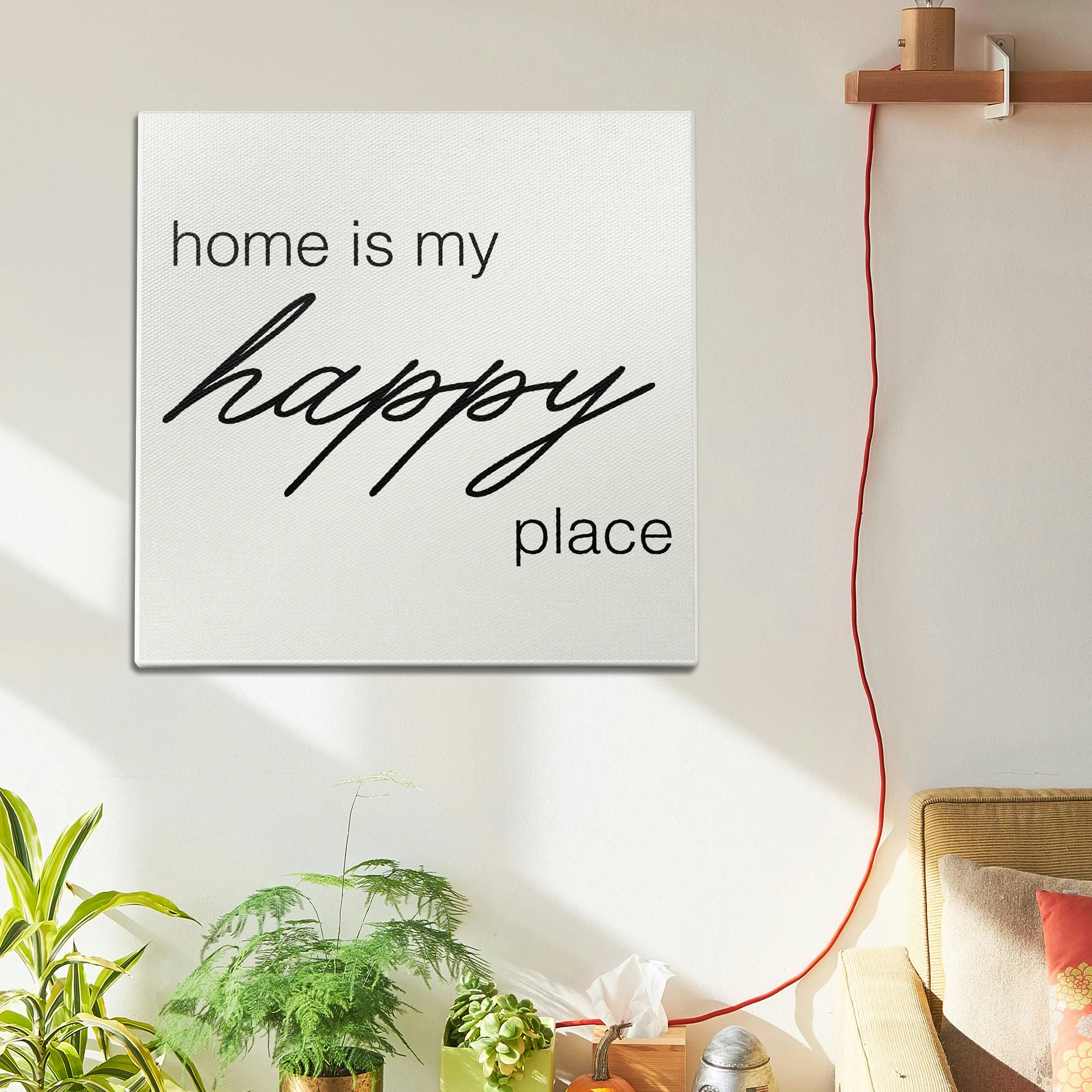 Home Is My Happy Place Wall Art - Image 2
