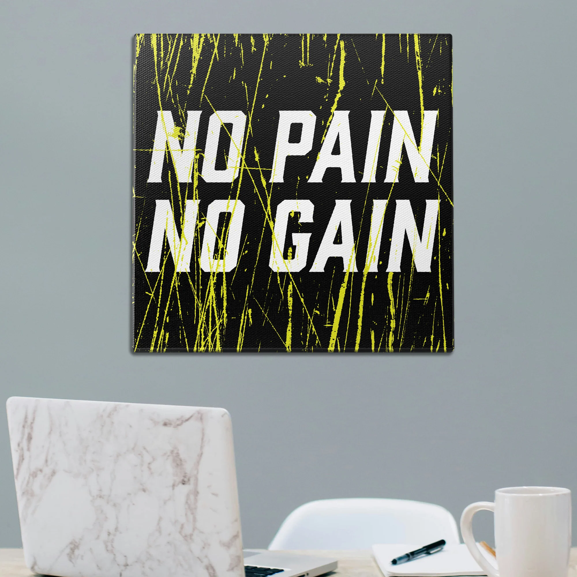 No Pain No Gain Wall Art - Image 2