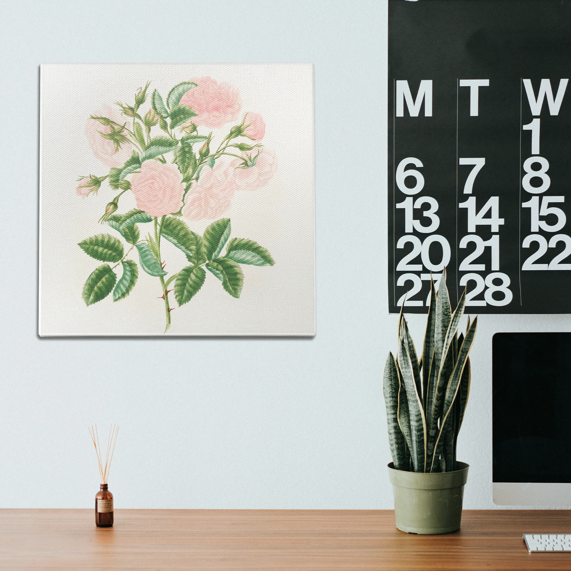 Petals in Pink Wall Art - Image 2