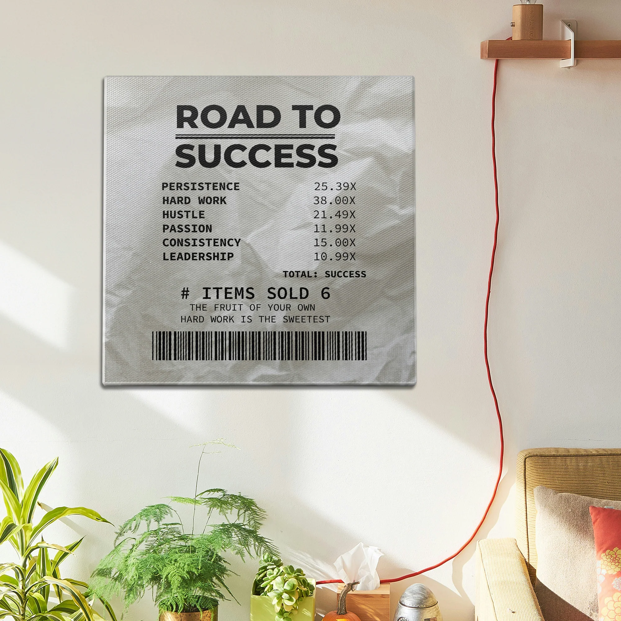 Road to Success Wall Art - Image 2