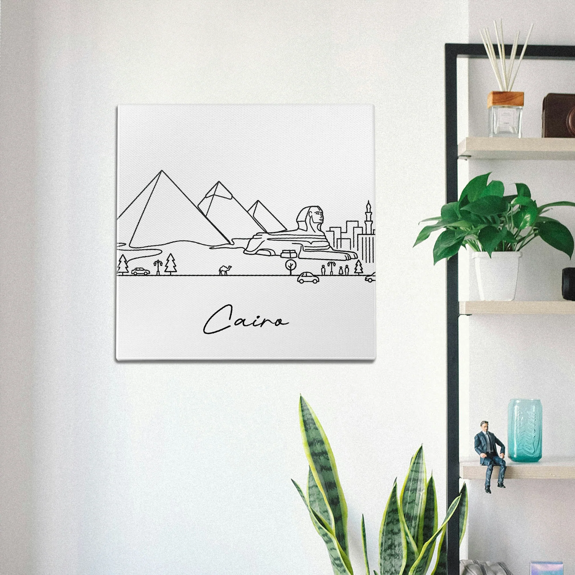 Skyline Cairo Wall Art - Image 2