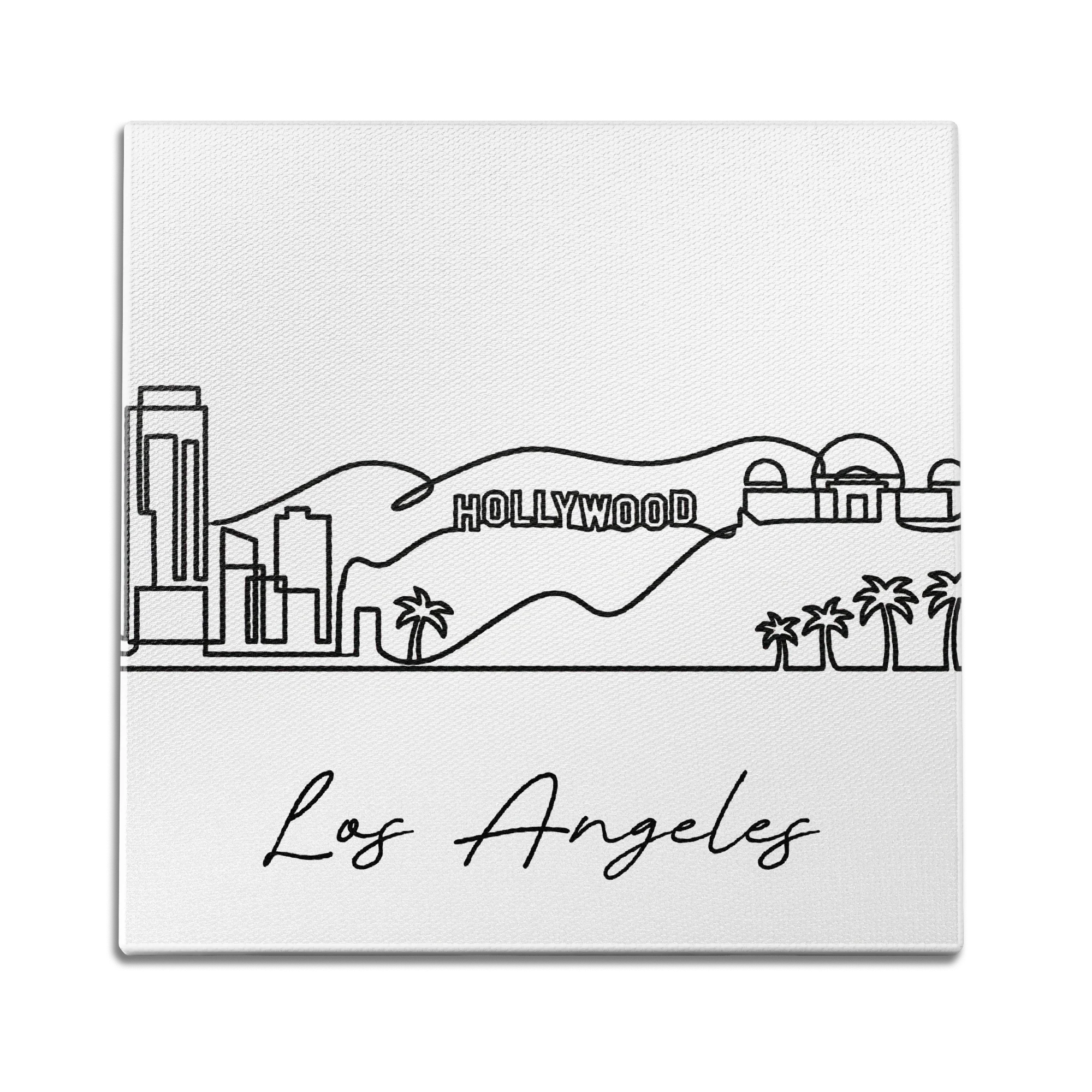 Skyline Los Angeles Wall Art