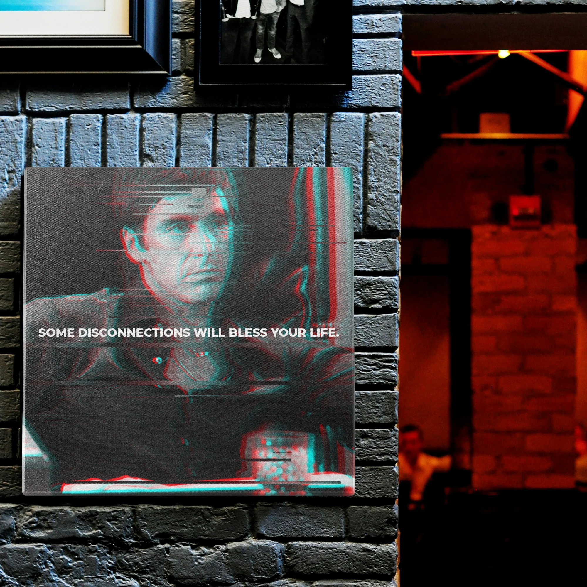 Some Disconnections Will Bless Your Life Wall Art - Image 2