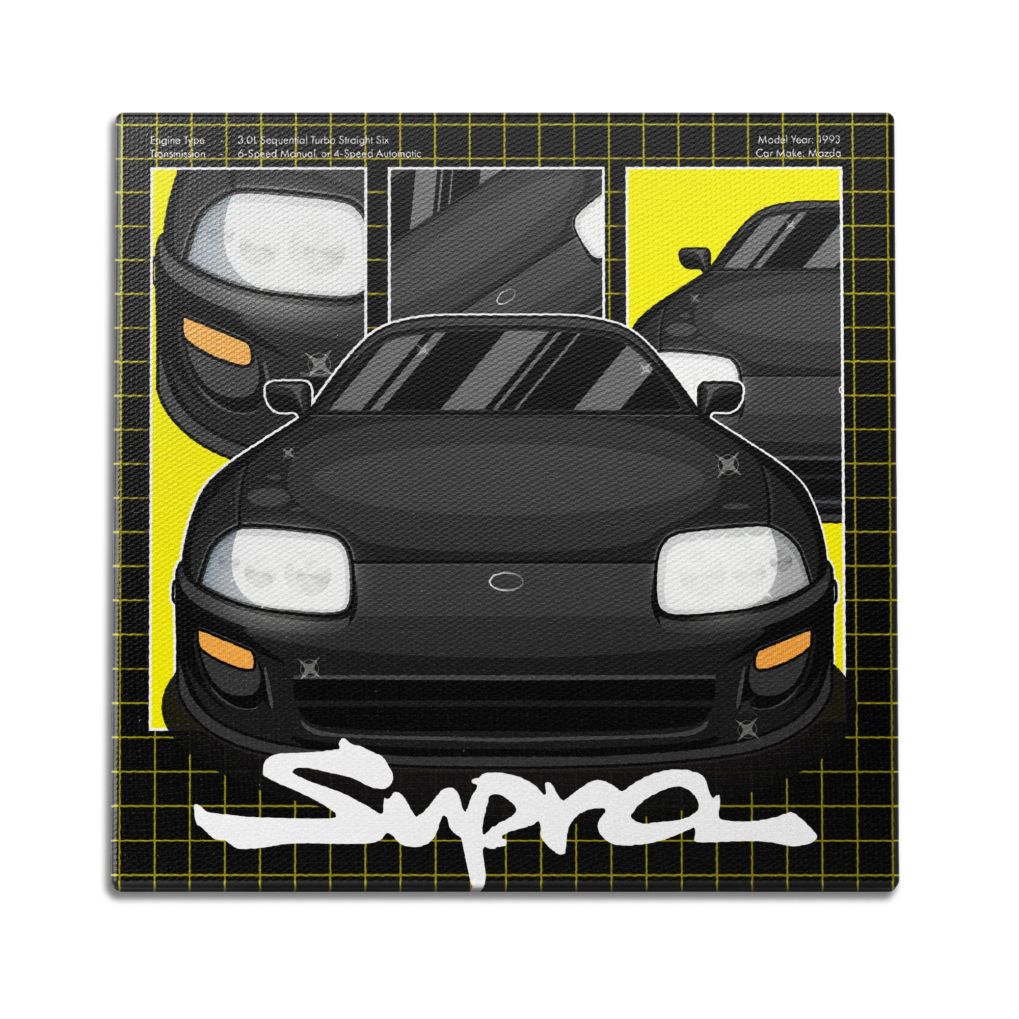Supra 3 Panel Wall Art