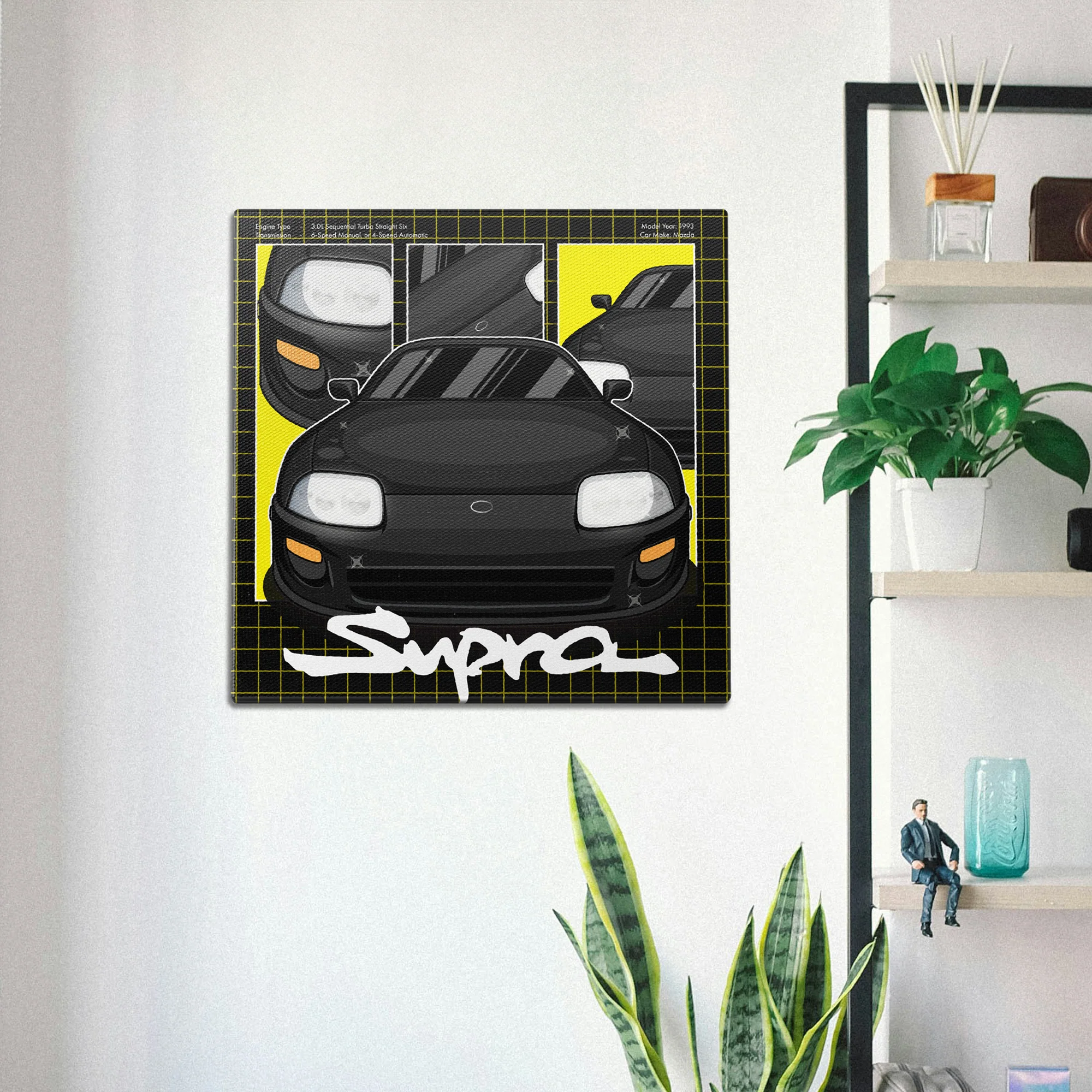 Supra 3 Panel Wall Art - Image 2