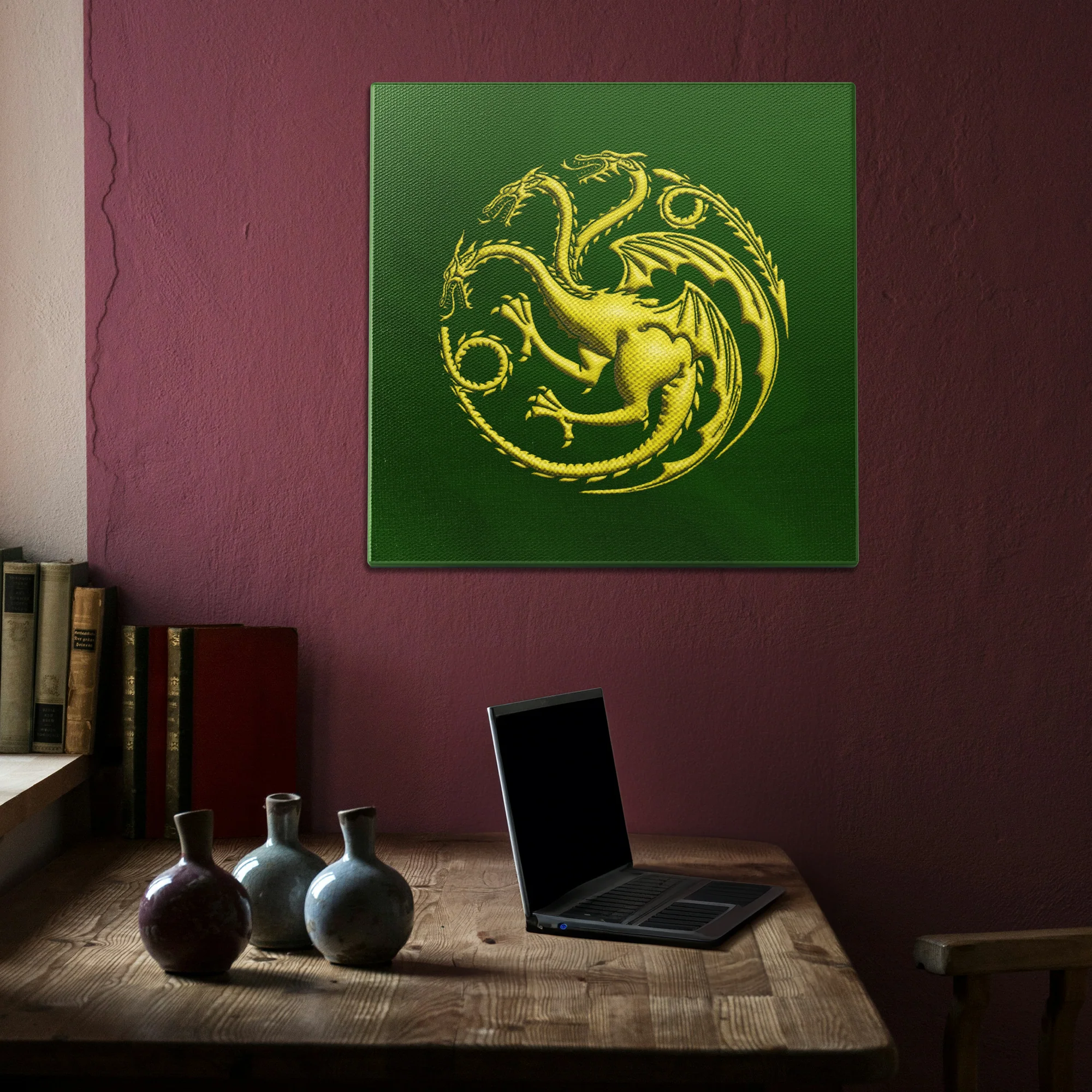 Targaryen Green Wall Art - Image 2