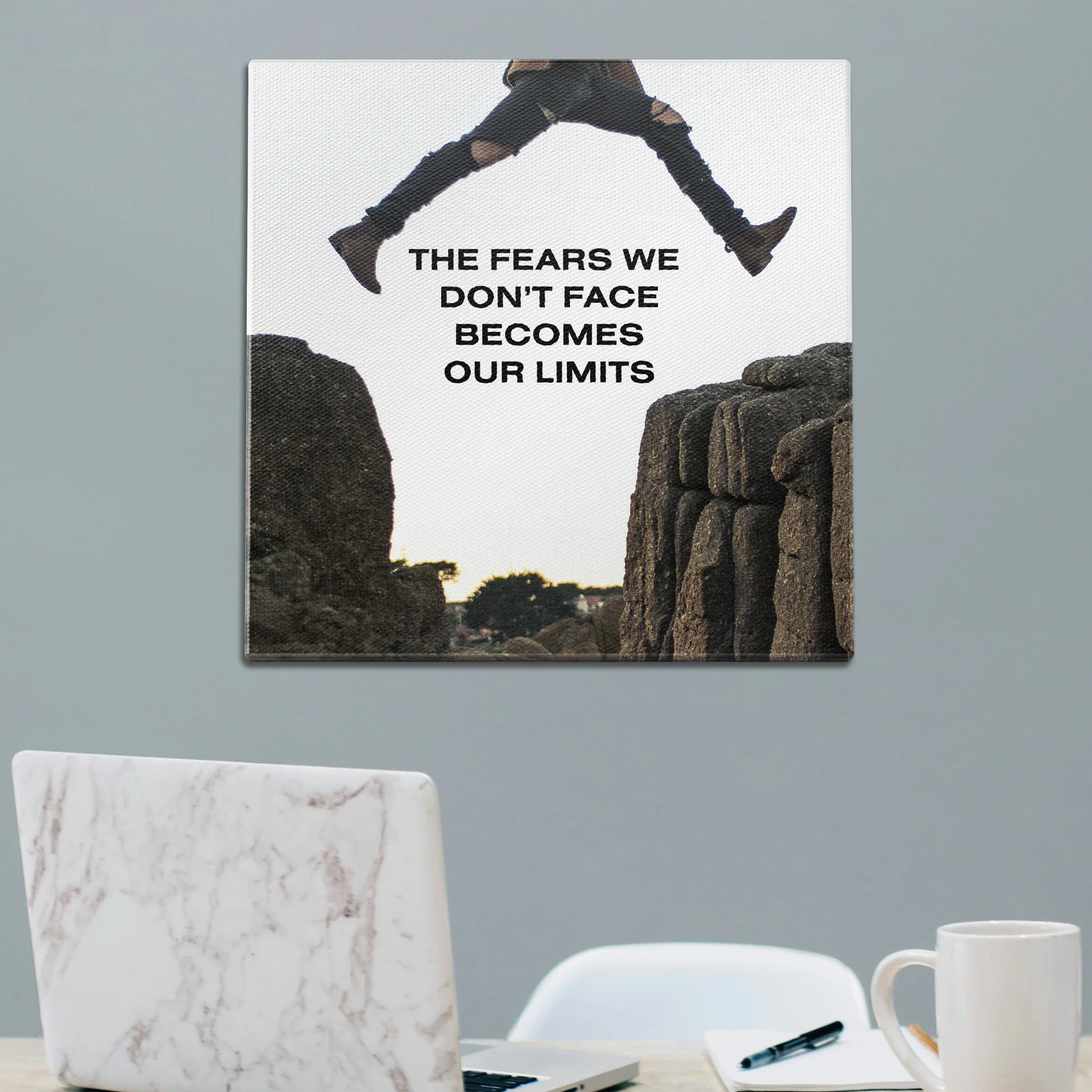 The Fears We Don't Face Wall Art - Image 2