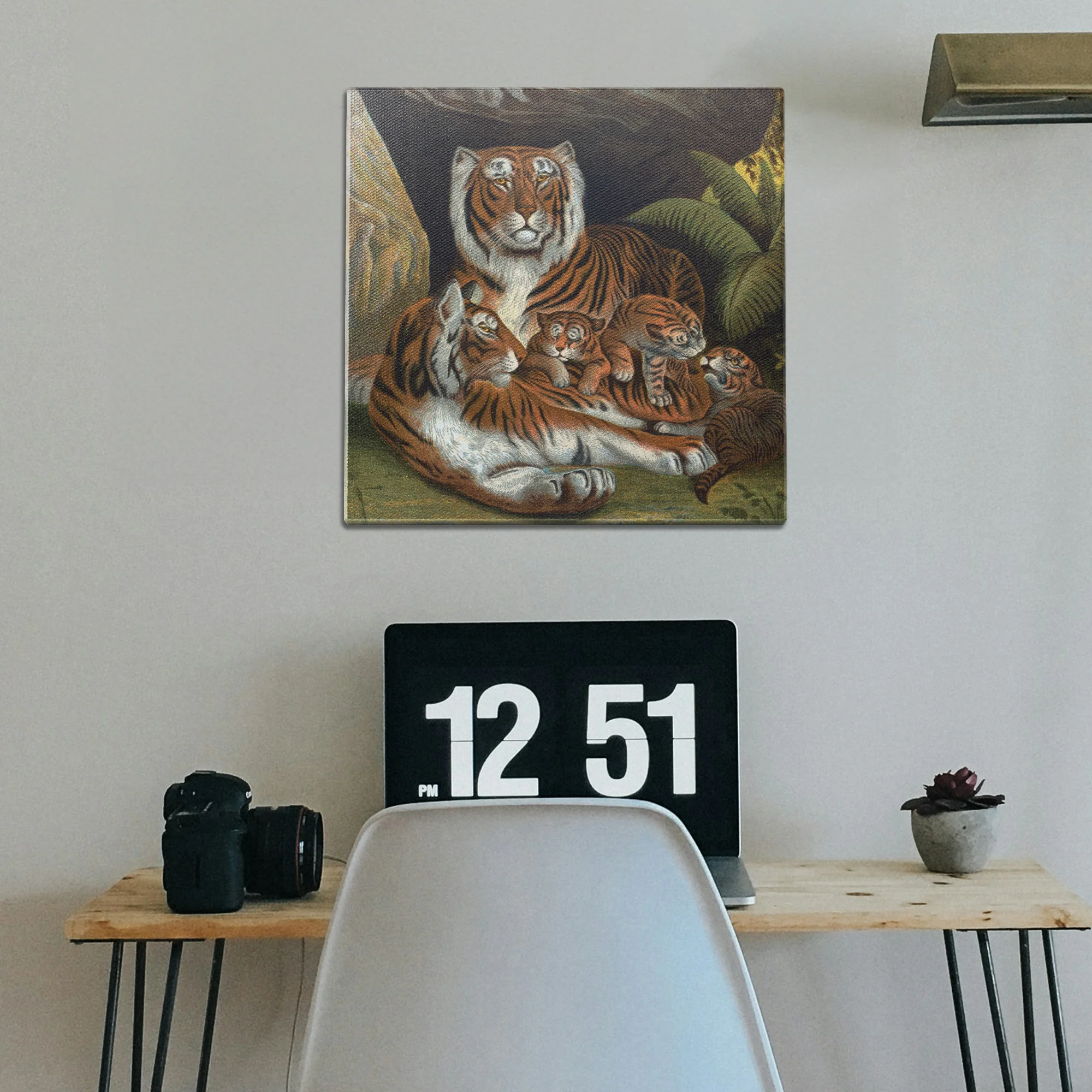 Tiger Family Wall Art - Image 2