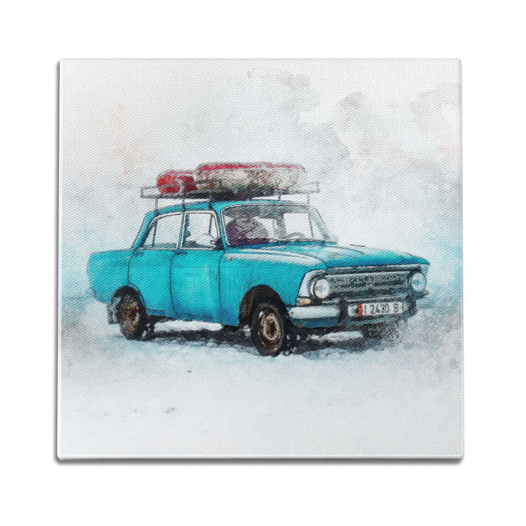 Traveler Water Color Wall Art