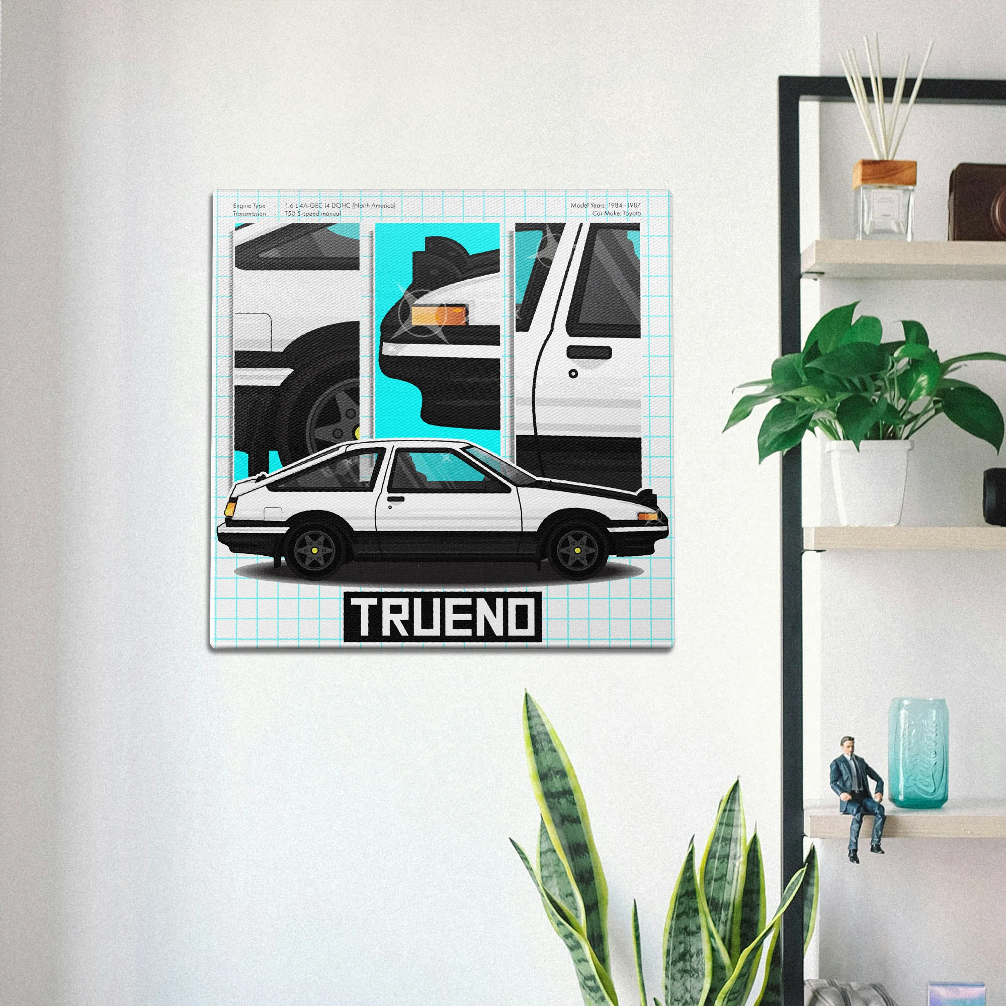 Trueno 3 Panel Wall Art - Image 2