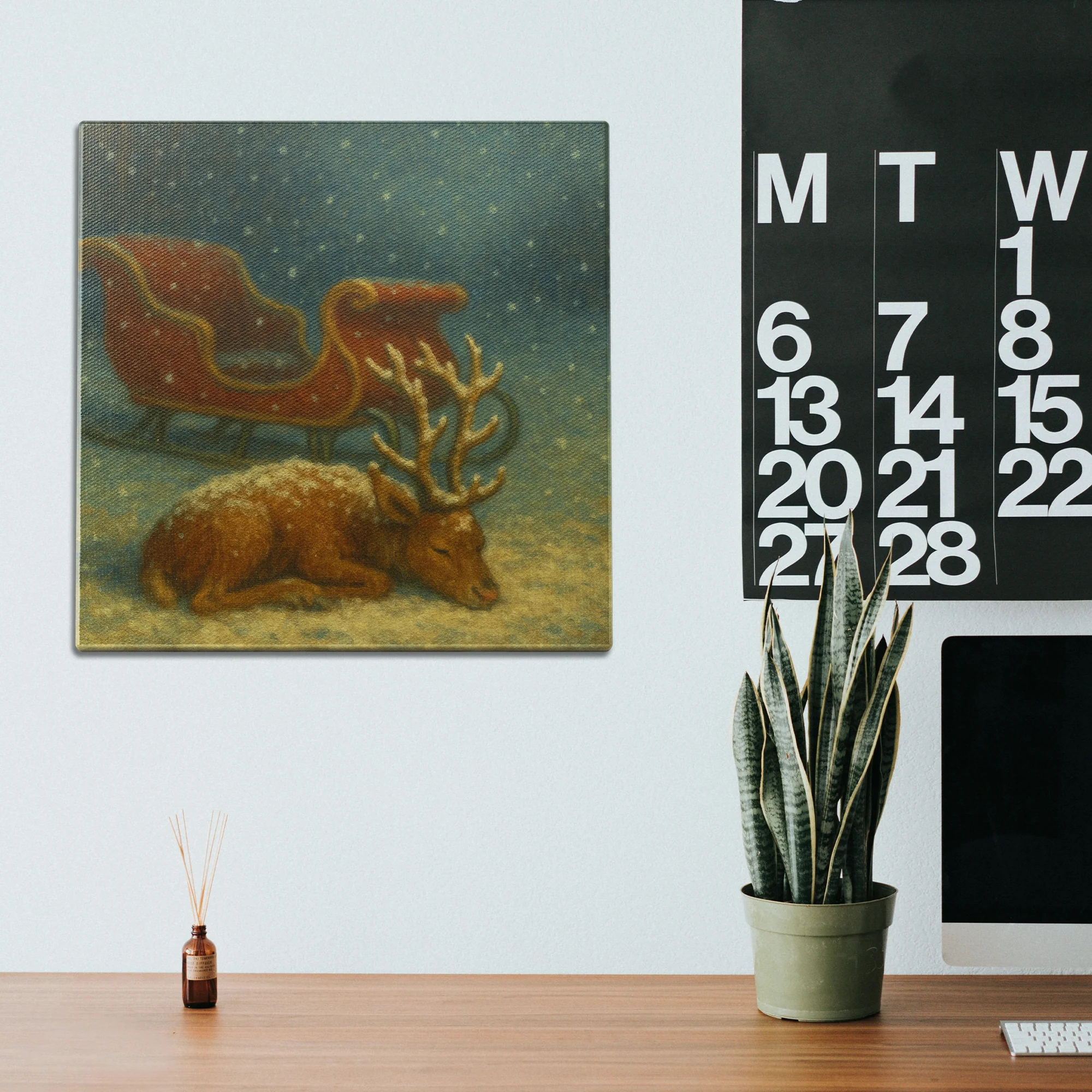 Waiting for Christmas Wall Art - Image 2