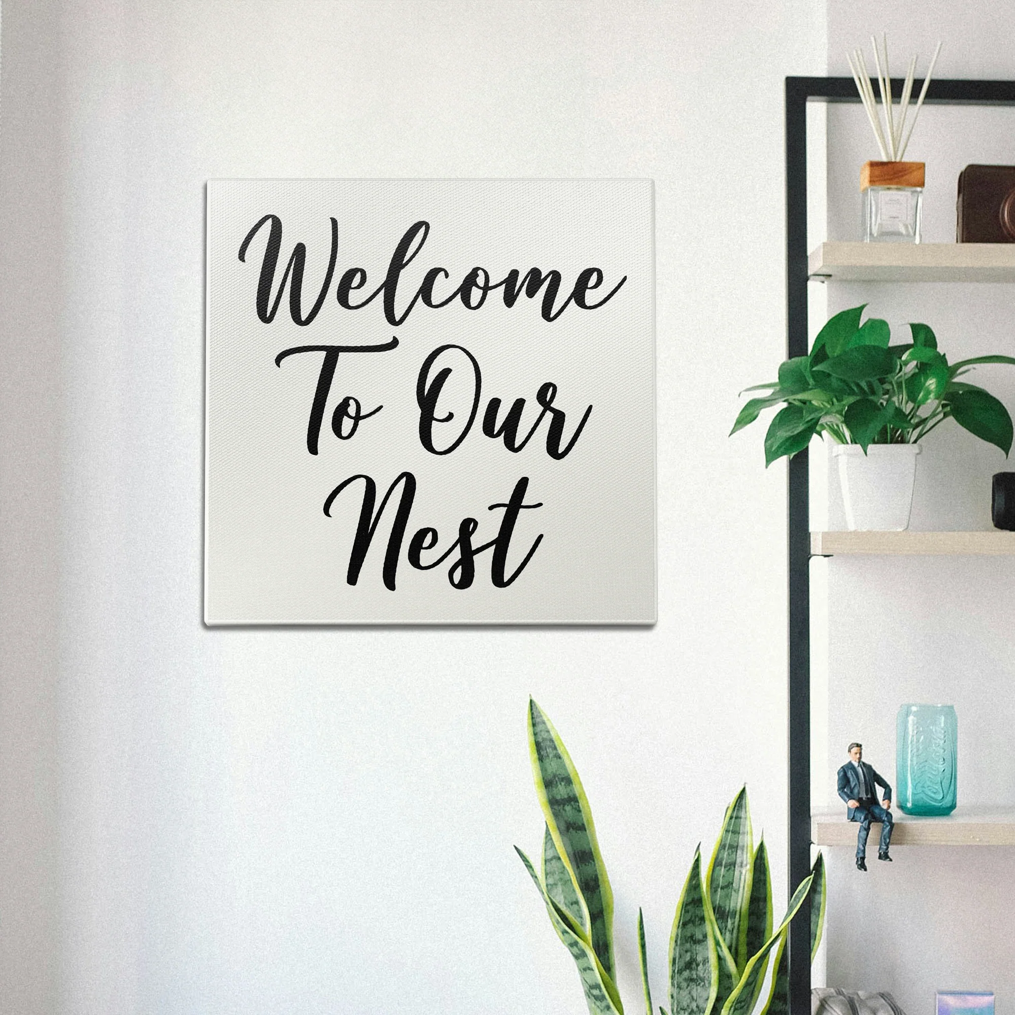 Welcome To Our Nest Wall Art - Image 2