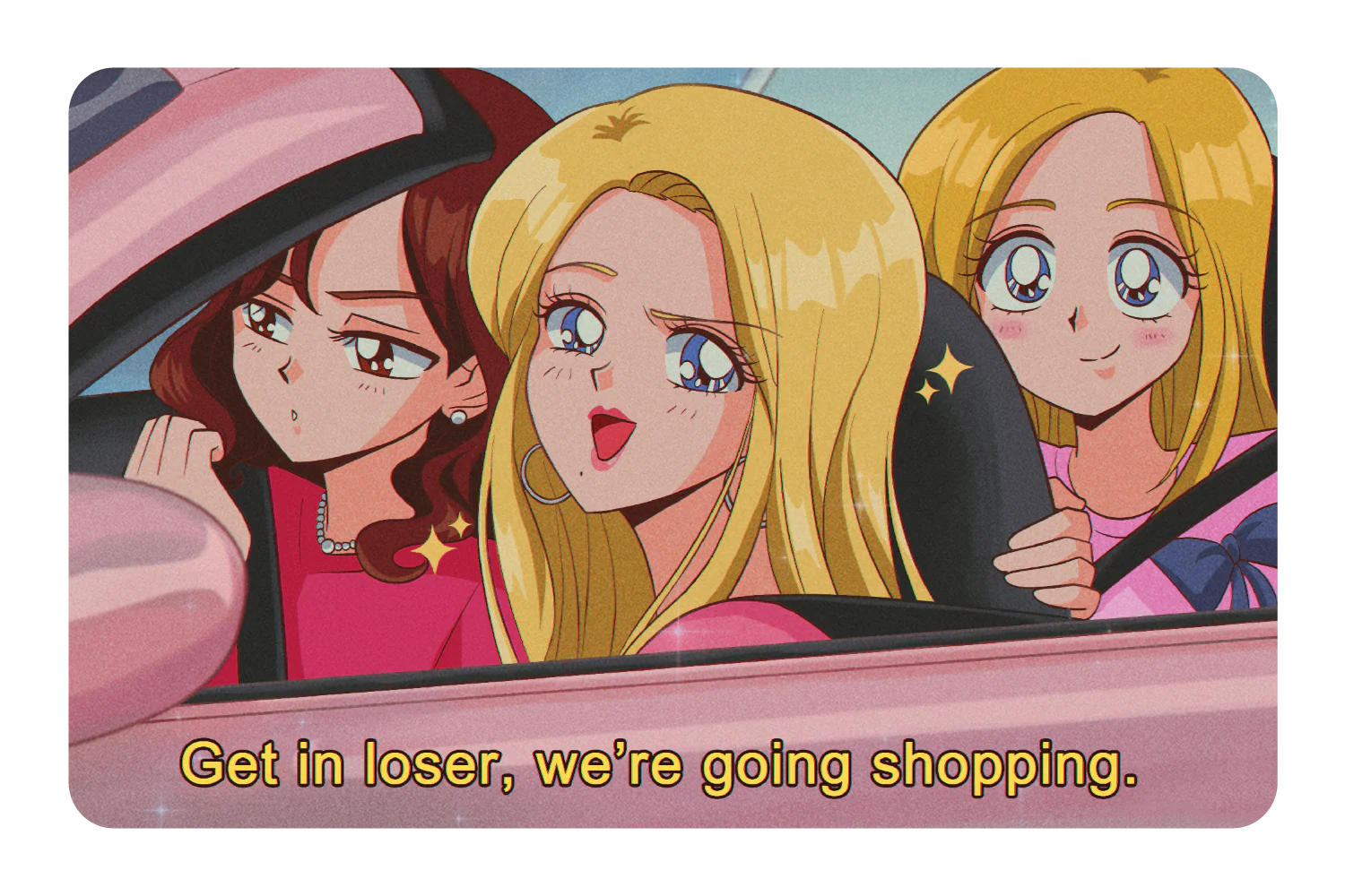 We're Going Shopping