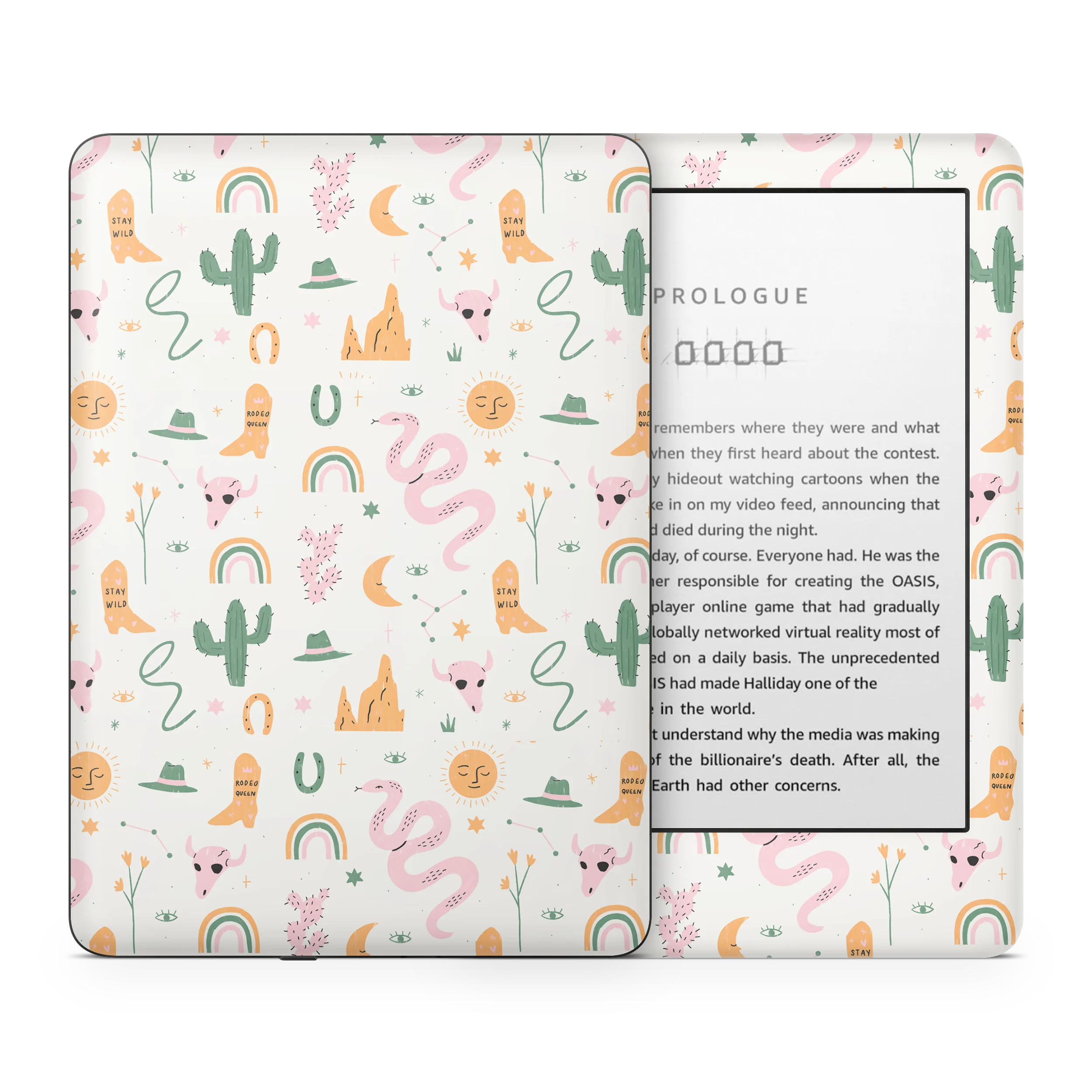 Wildwest Pattern Kindle Skin - Image 2
