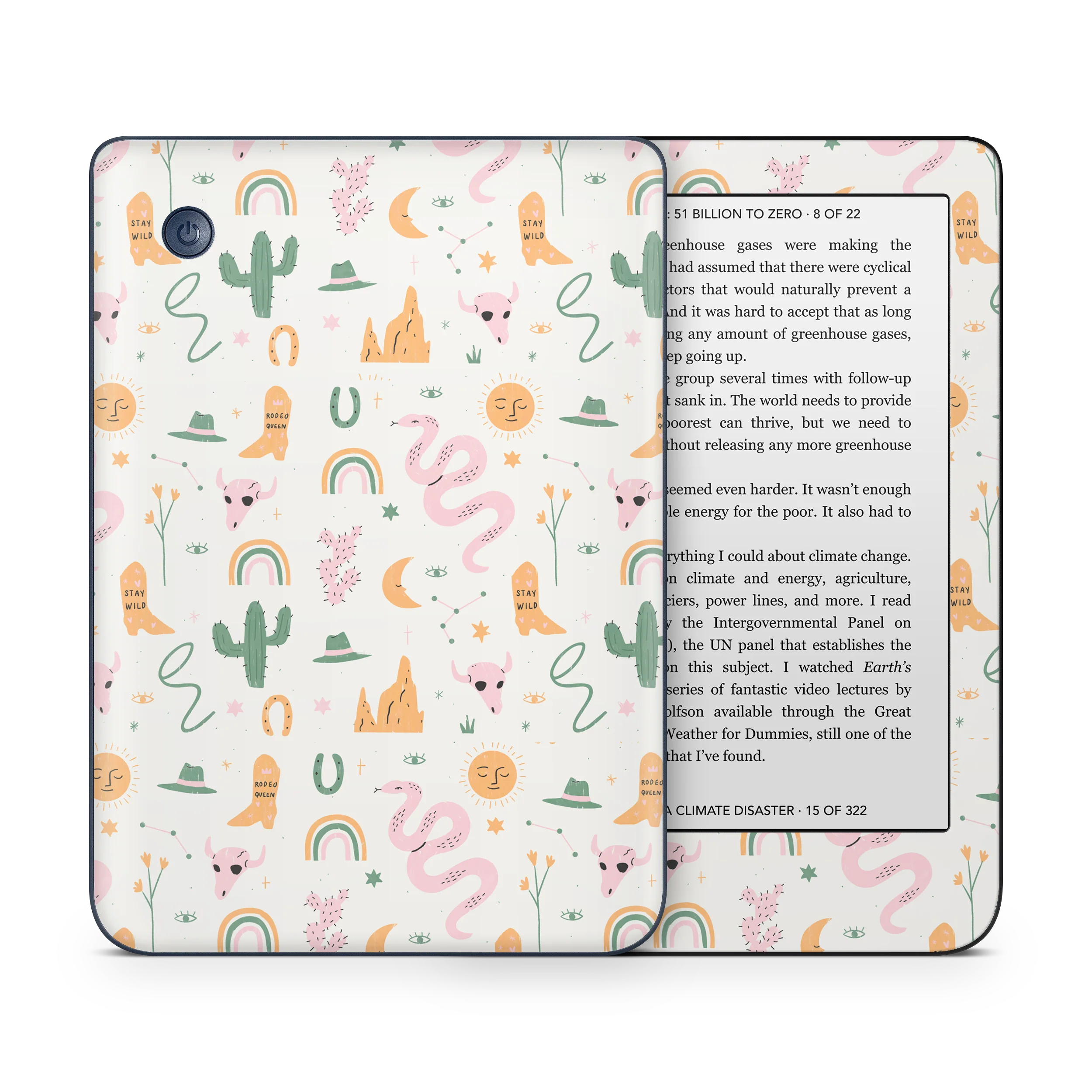 Wildwest Pattern Kobo Skin