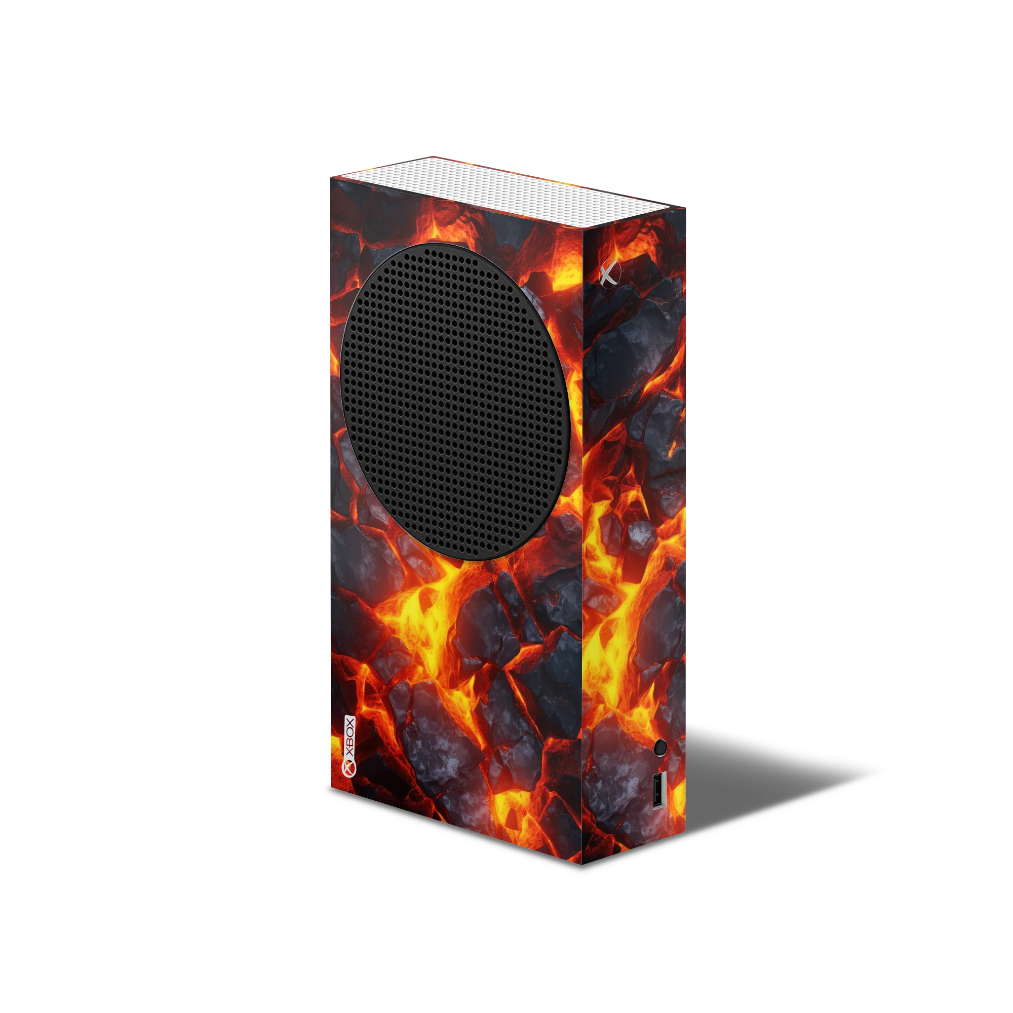 XBox Series S Skin Lava