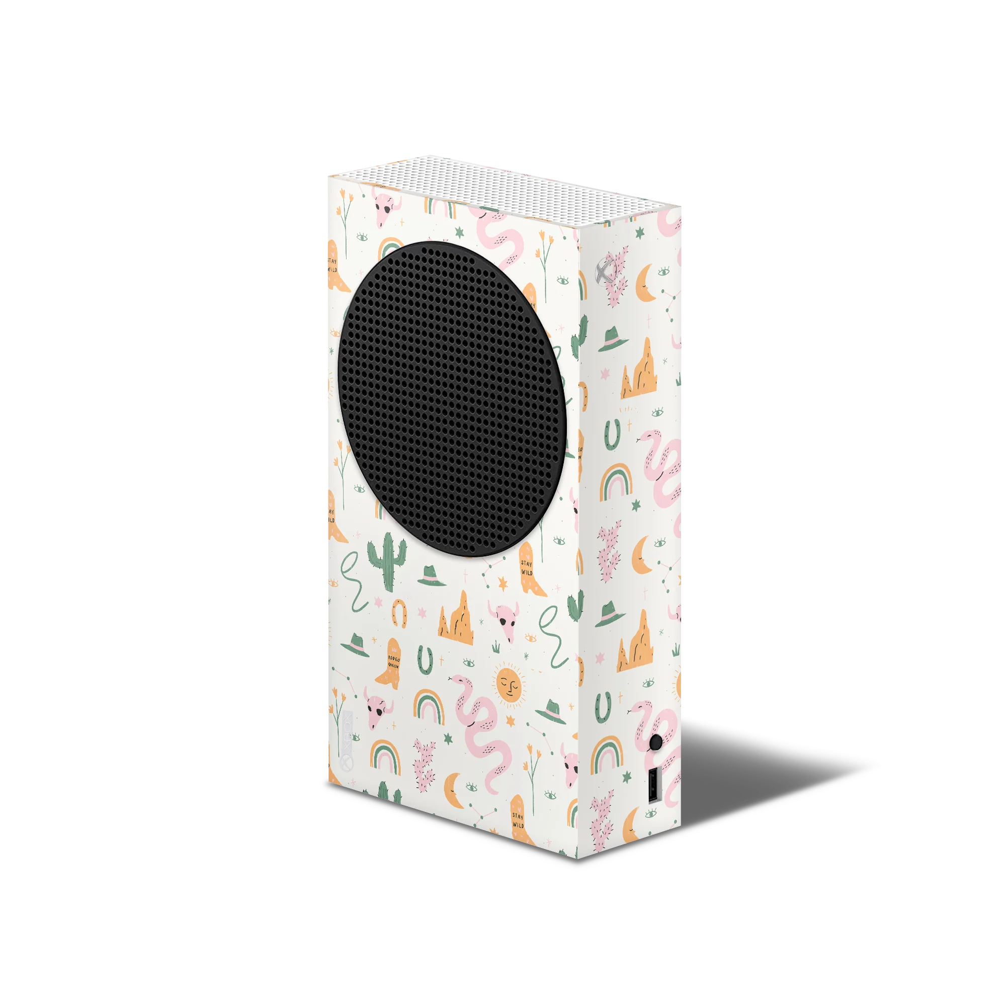XBox Series S Skin Wildwest Pattern