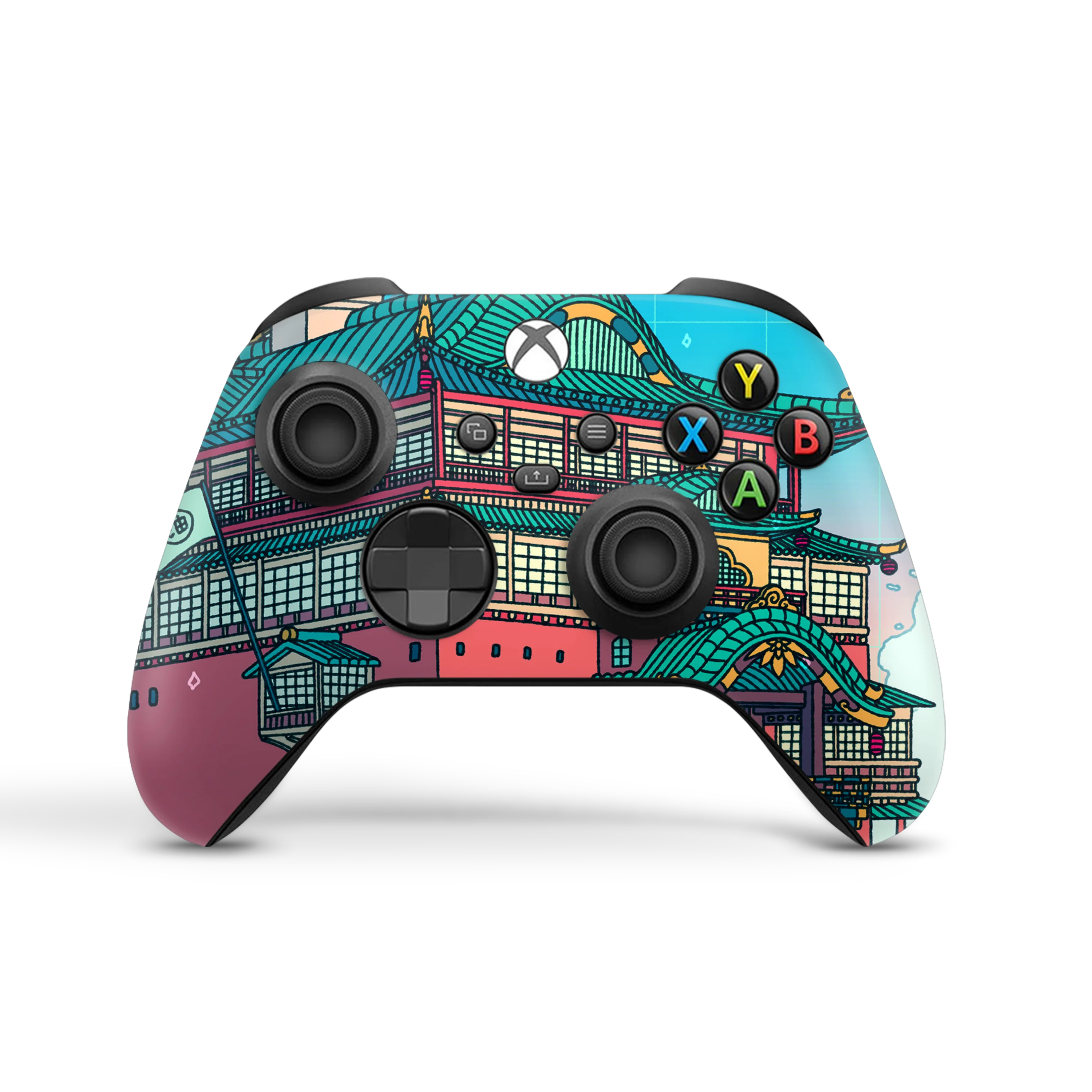 XBox Series SX Controller Skin Bathhouse Day