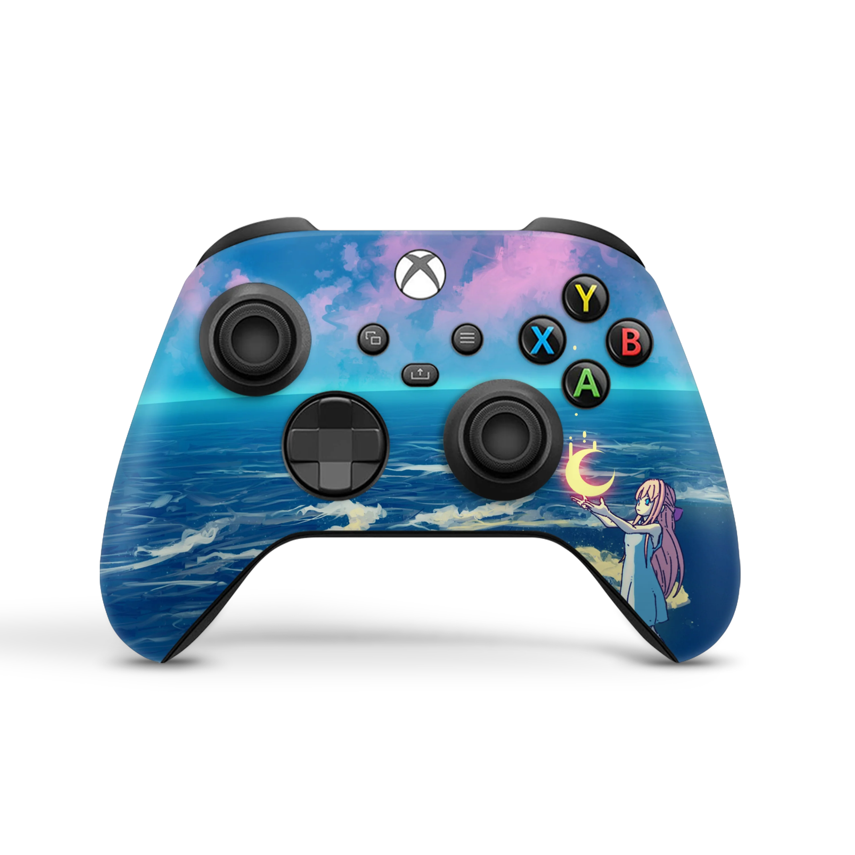 XBox Series SX Controller Skin Catching the moon