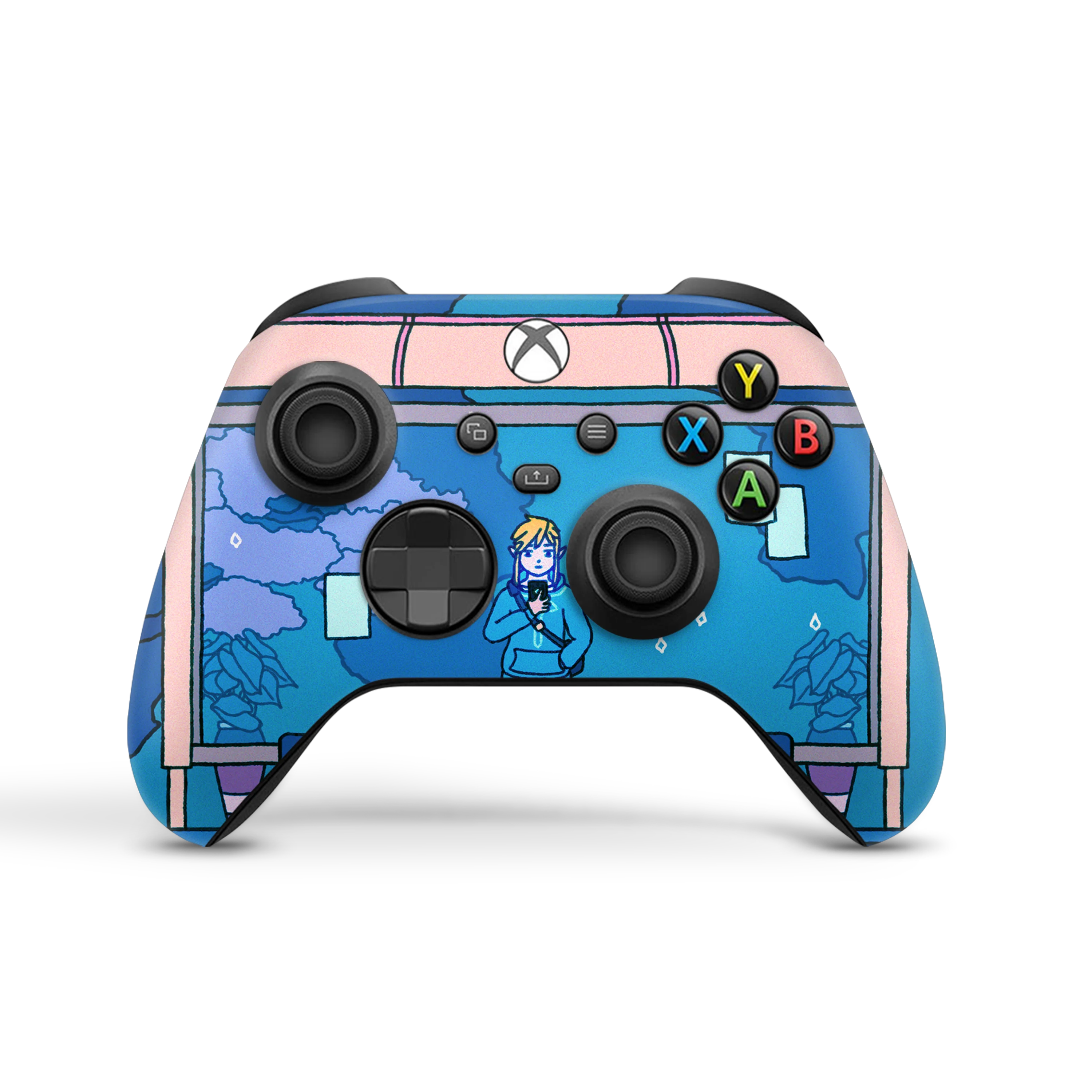 XBox Series SX Controller Skin Chill City