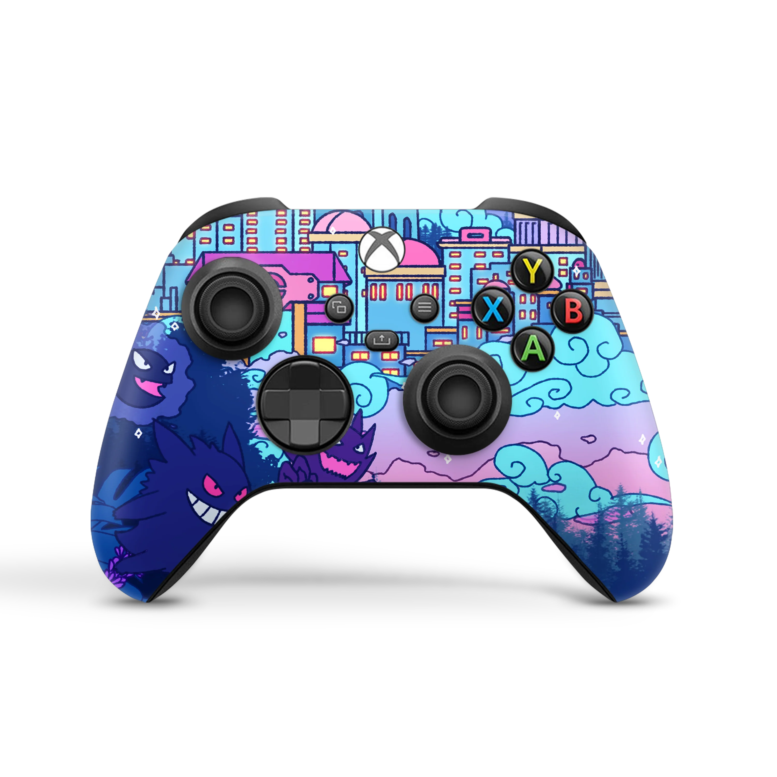 XBox Series SX Controller Skin Lavenderder town