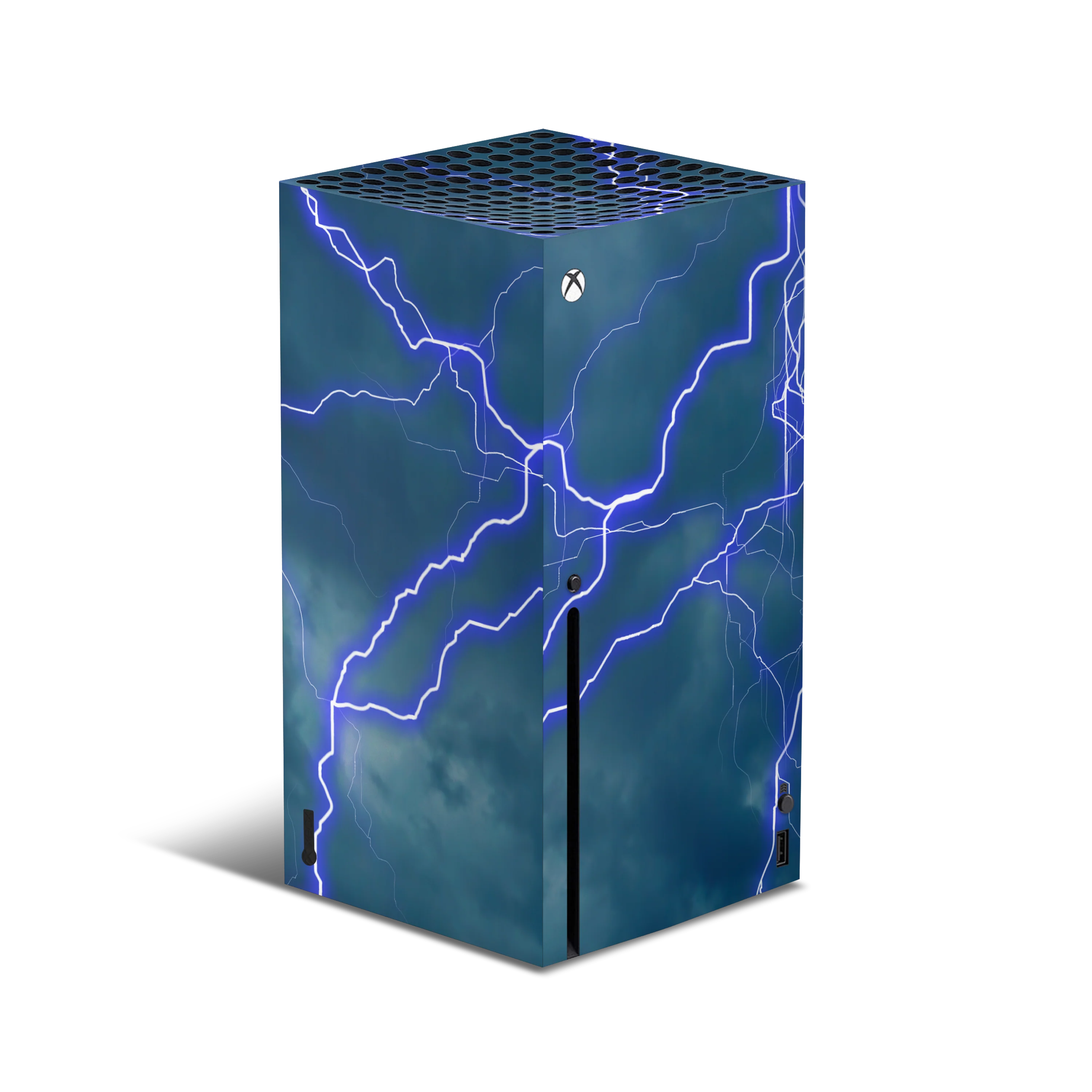 XBox Series X Skin Blue Storm