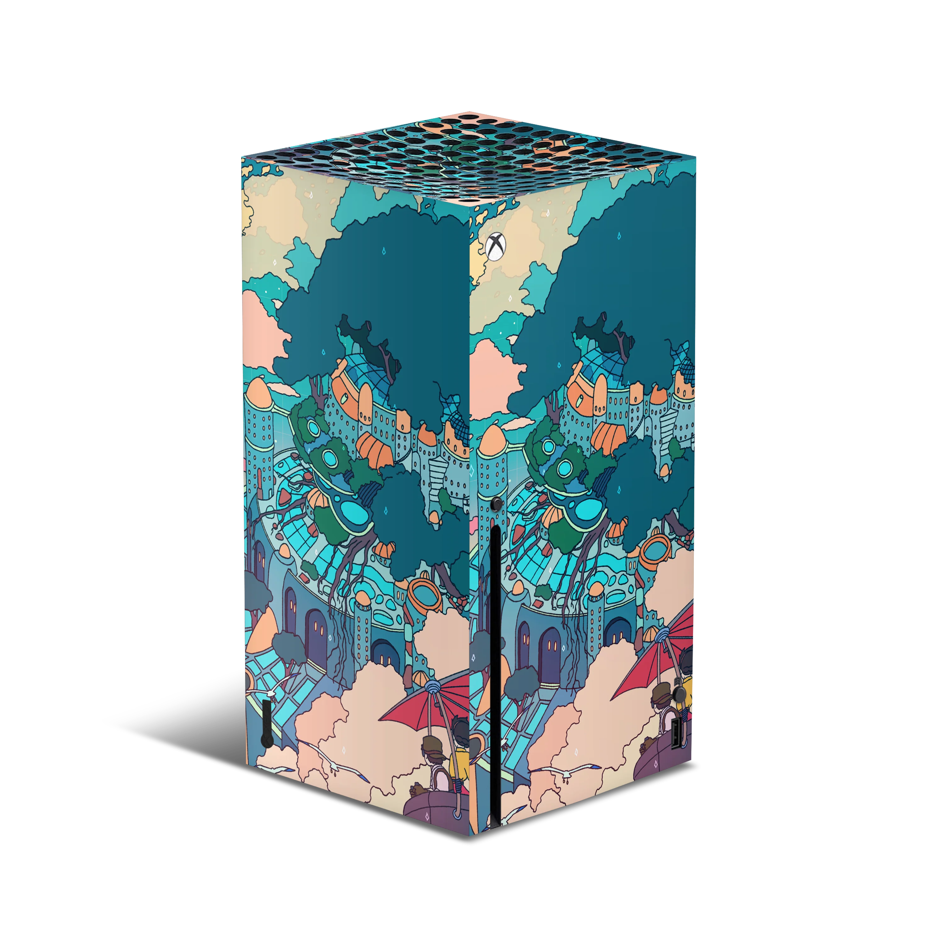 XBox Series X Skin Castle in the Sky