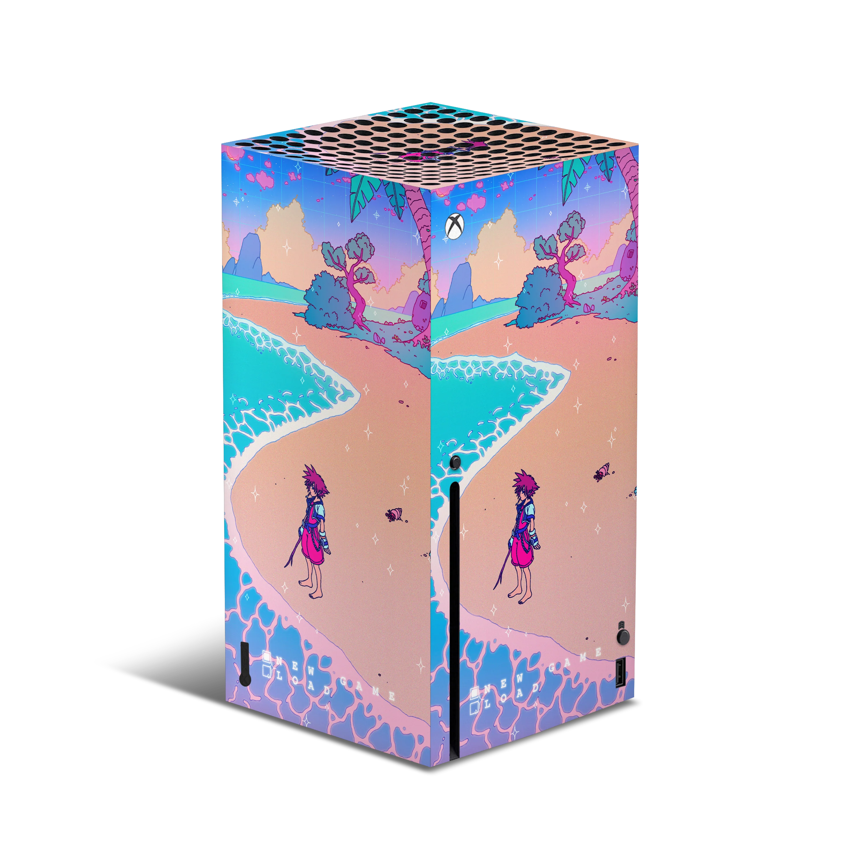 XBox Series X Skin KH Waves