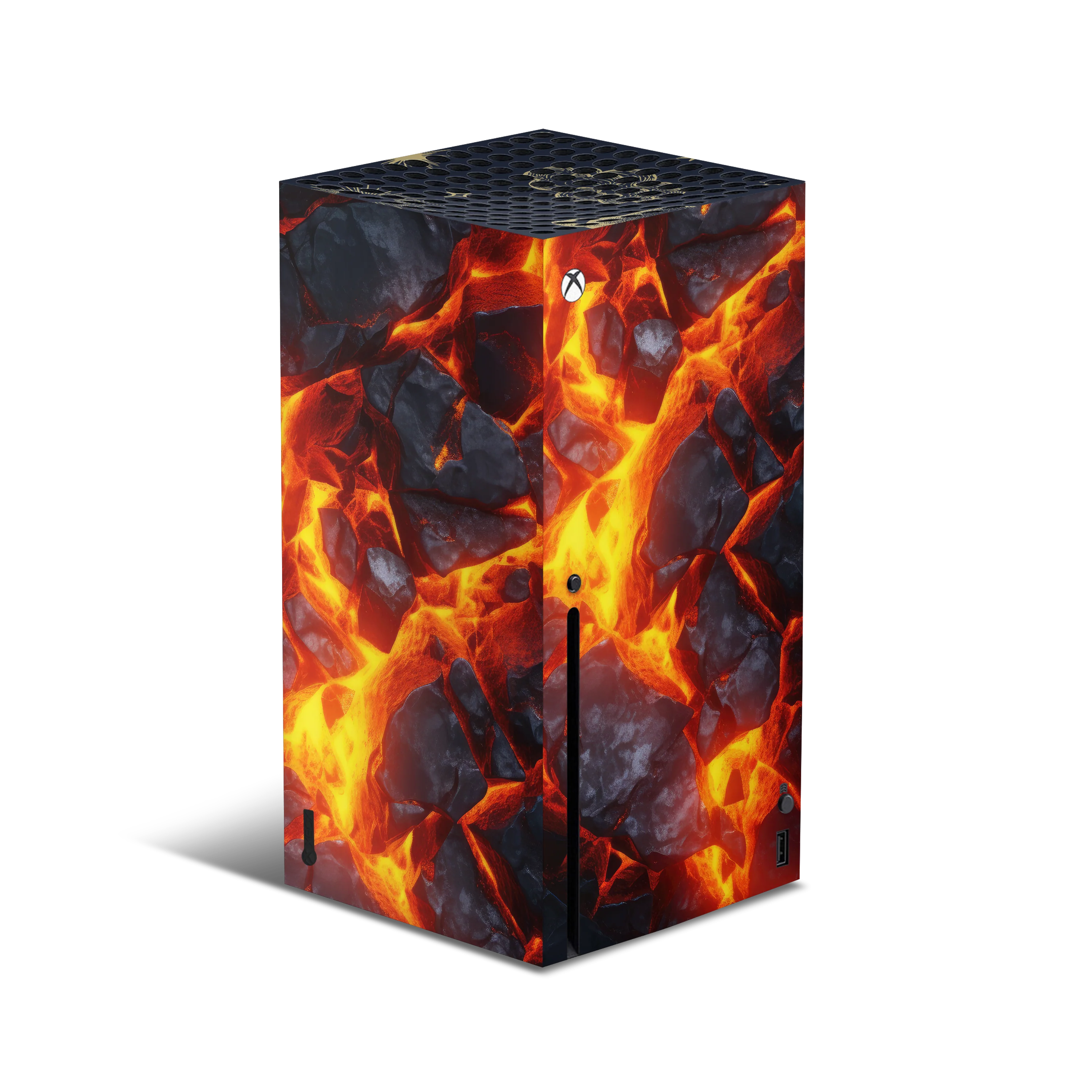 XBox Series X Skin Lava