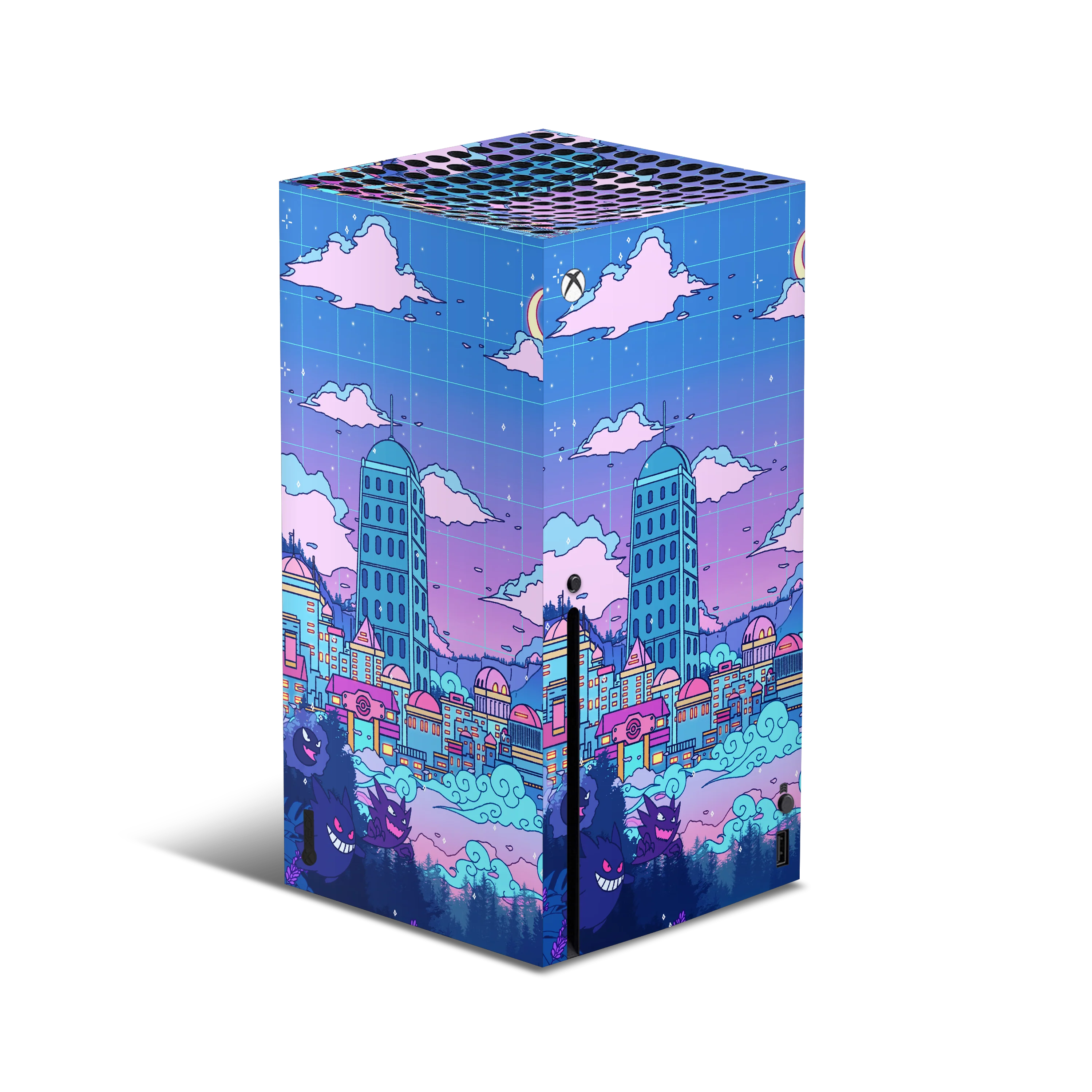 XBox Series X Skin Lavender town