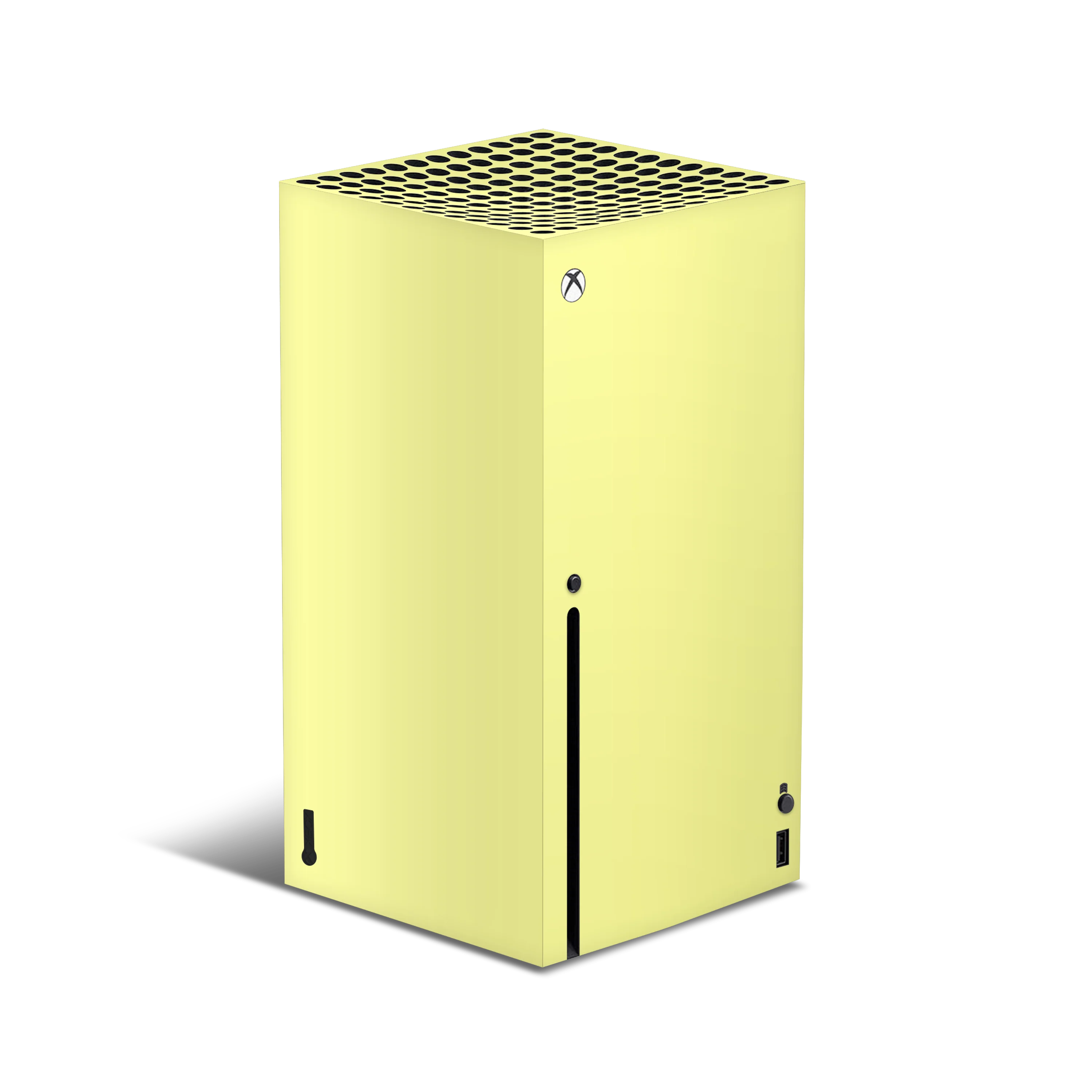 XBox Series X Skin Pale Yellow
